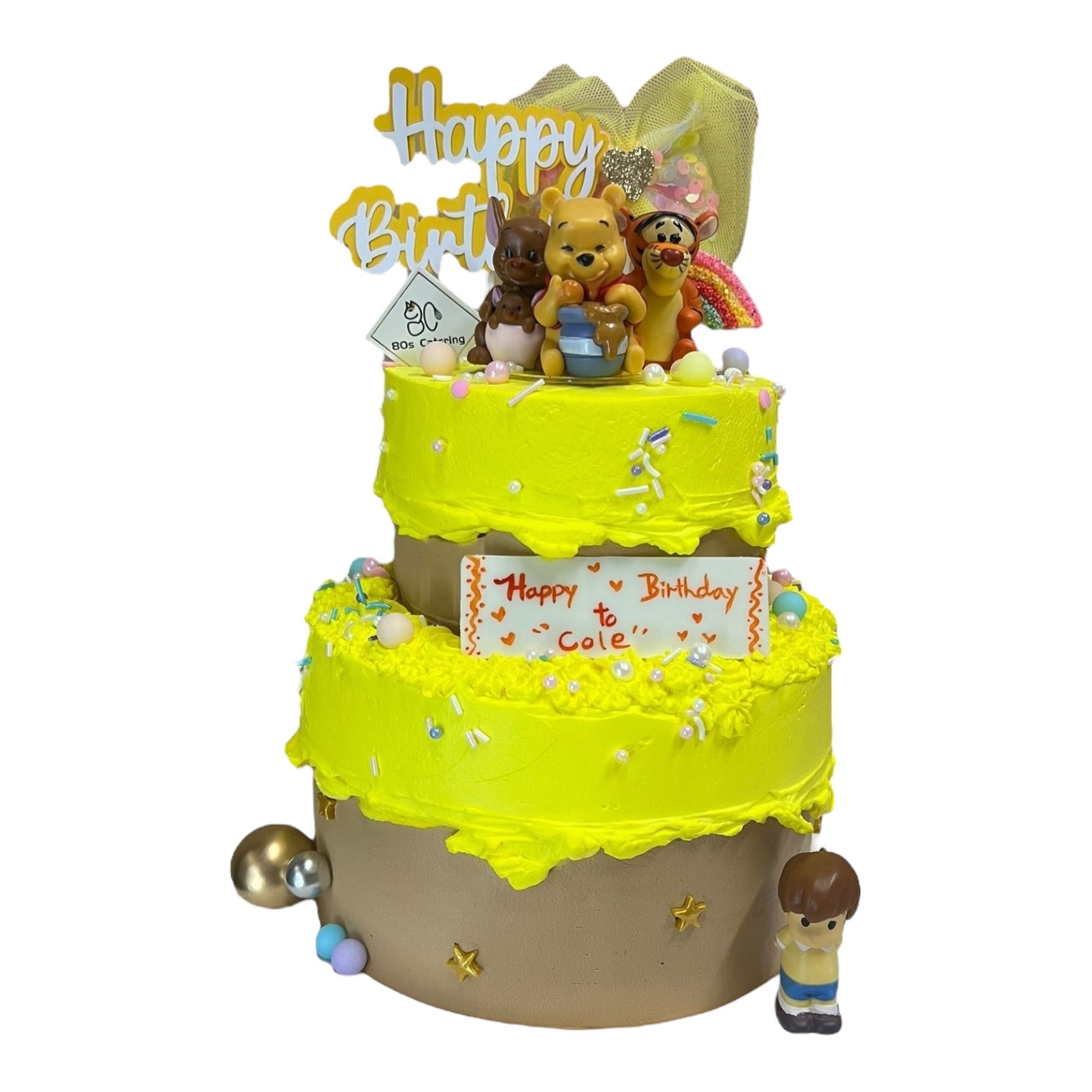 Winnie the Pooh全家福蛋糕