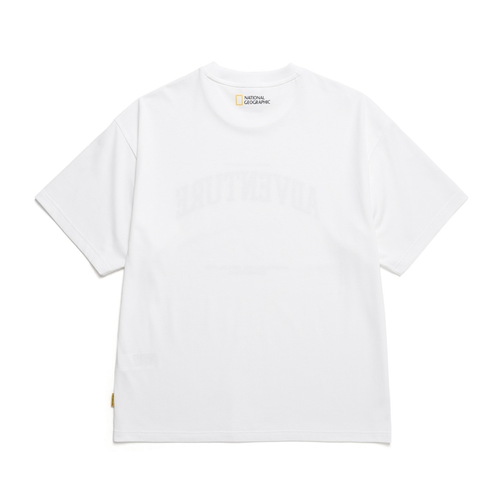 Unisex Animal Graphic Eco Short Sleeve Tee - WHITE