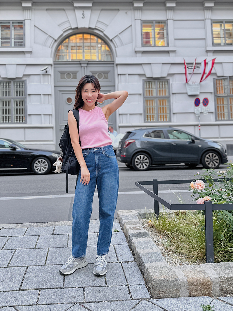 彈性羅紋削肩背心 [ 4色 / Free ]