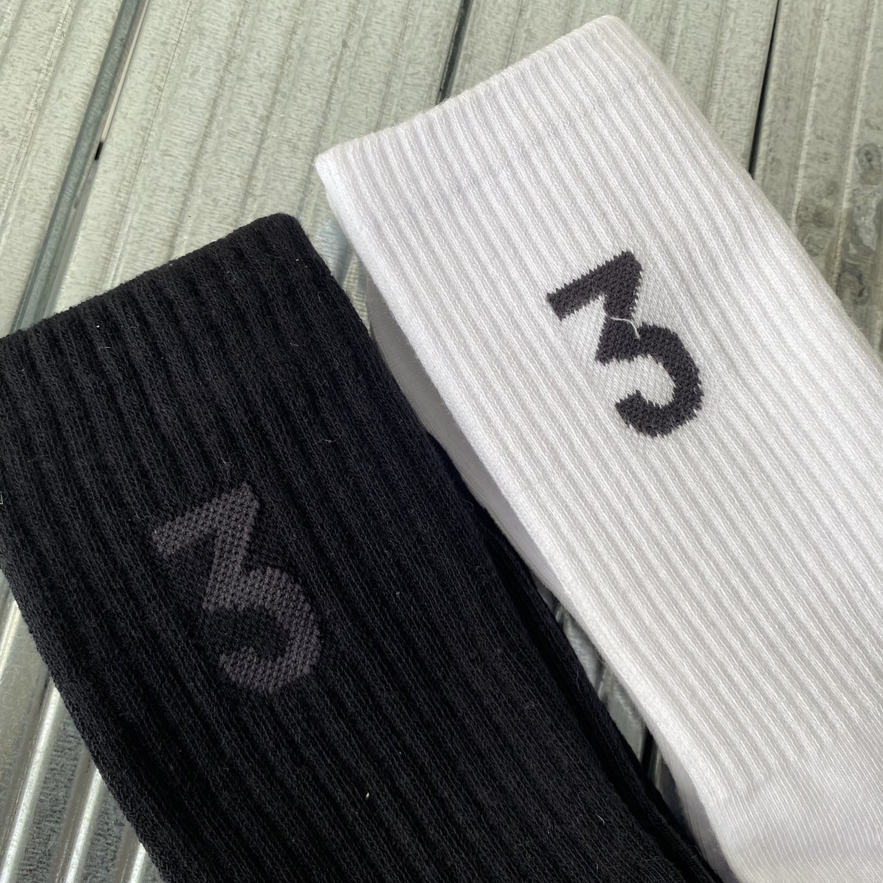 INNERSECT 三生萬物 數字3 長襪 高筒襪 INN24SSACC04BK100