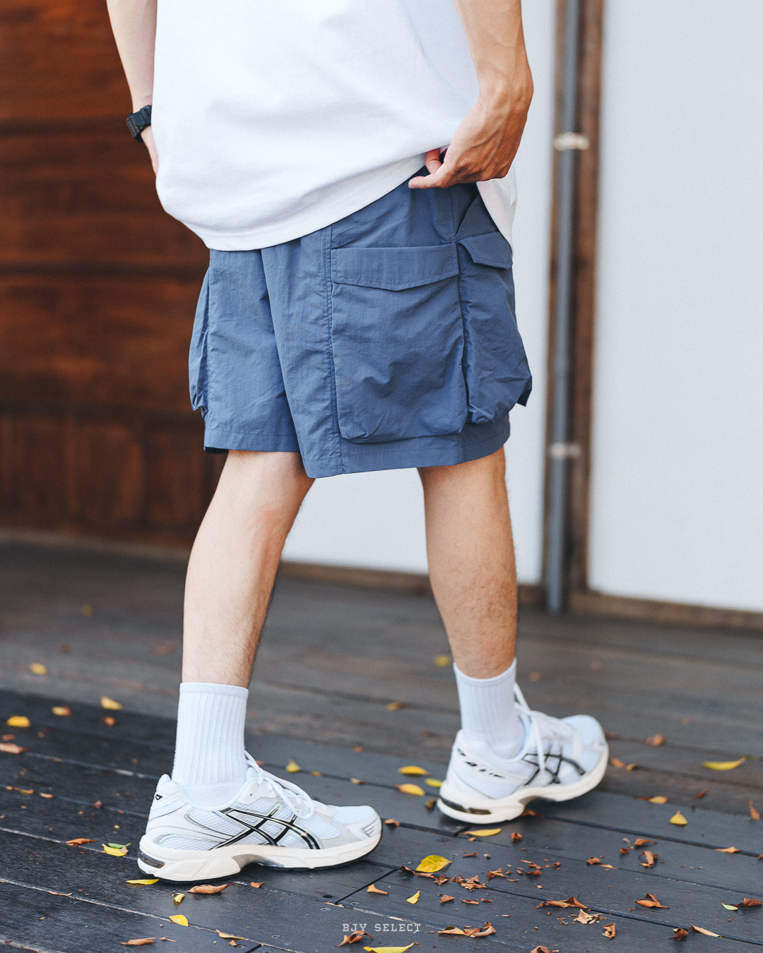 #現貨 Tailor collection 尼龍 側口袋 膝上褲 短褲 四色