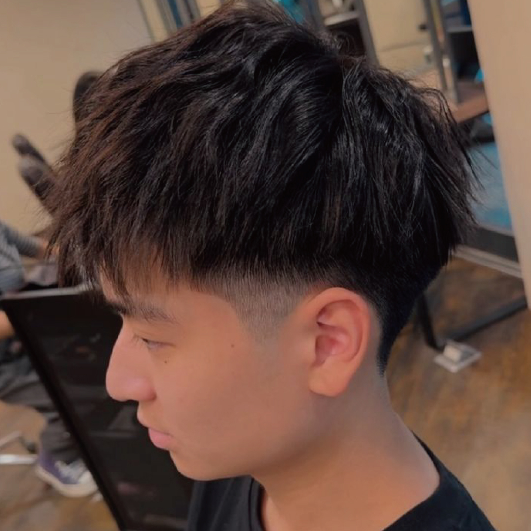 Natural curl bad boy perm creation. Provided by Angel.