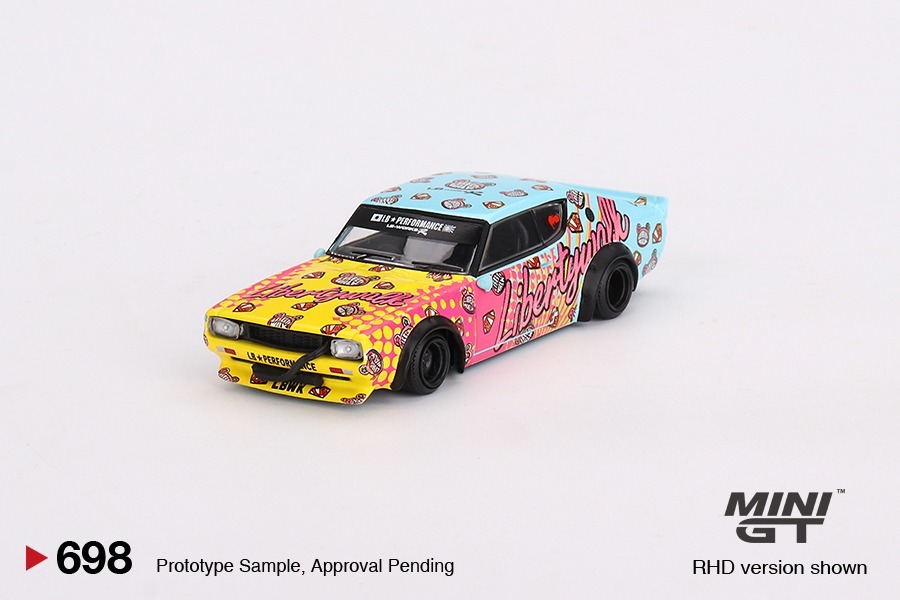 Mini GT 1/64 日產 Nissan Skyline Kenmeri Liberty Walk LBWK KUMA