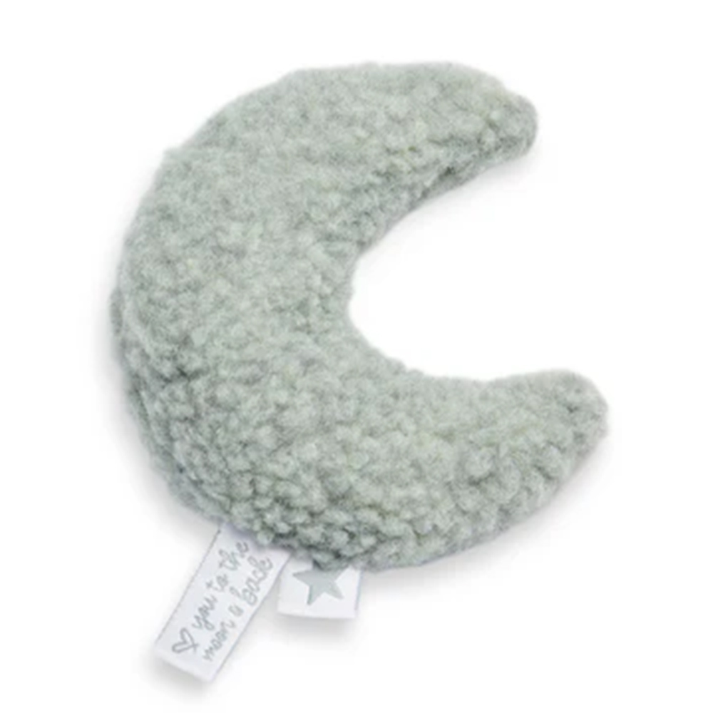 荷蘭Jollein 月亮手搖鈴-Ash Green