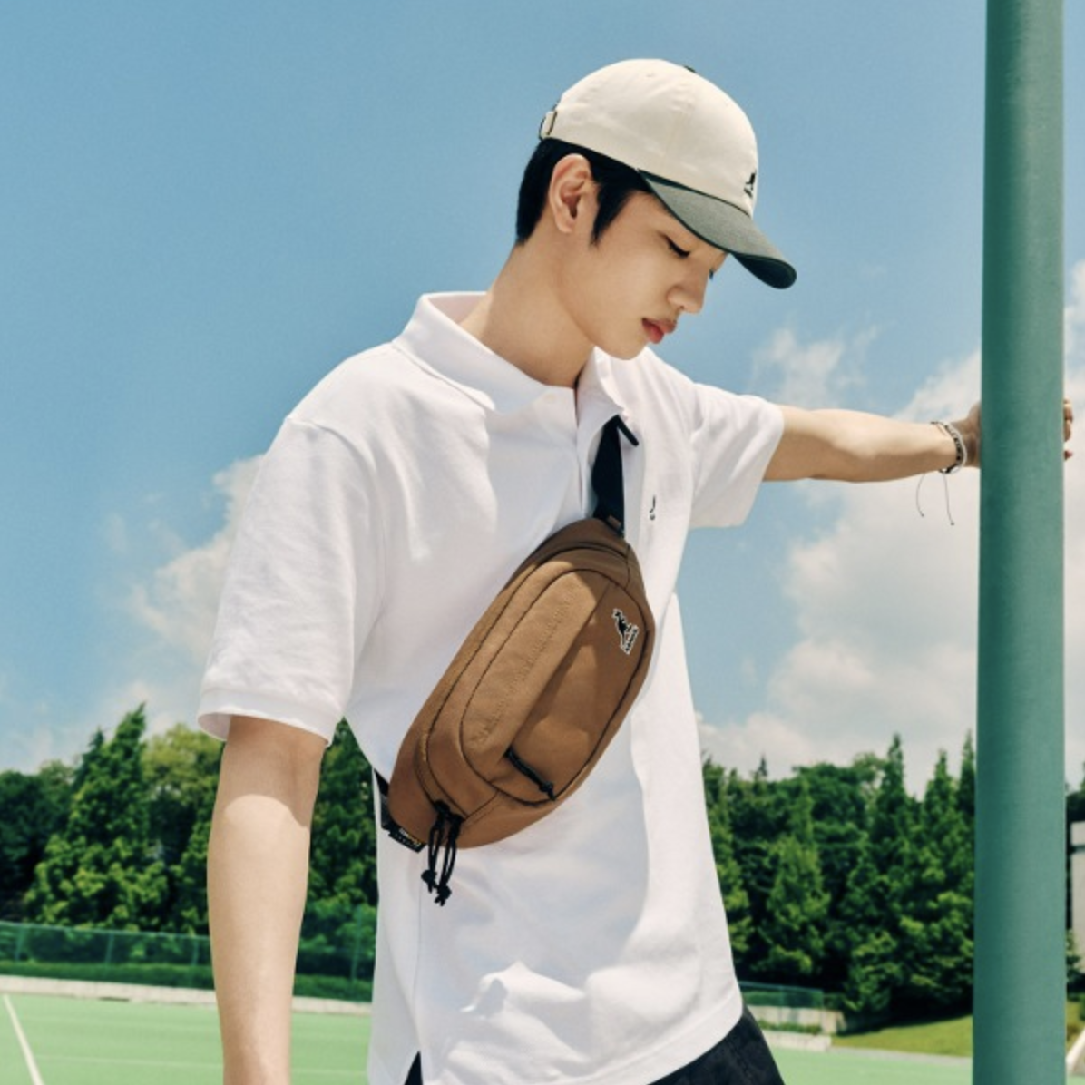 Kangol韓國版Retrocore Standard Sling Bag 1352