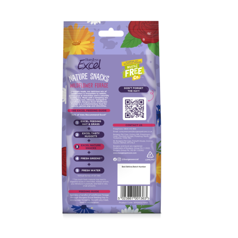 Burgess Excel 野花小食 - 75g