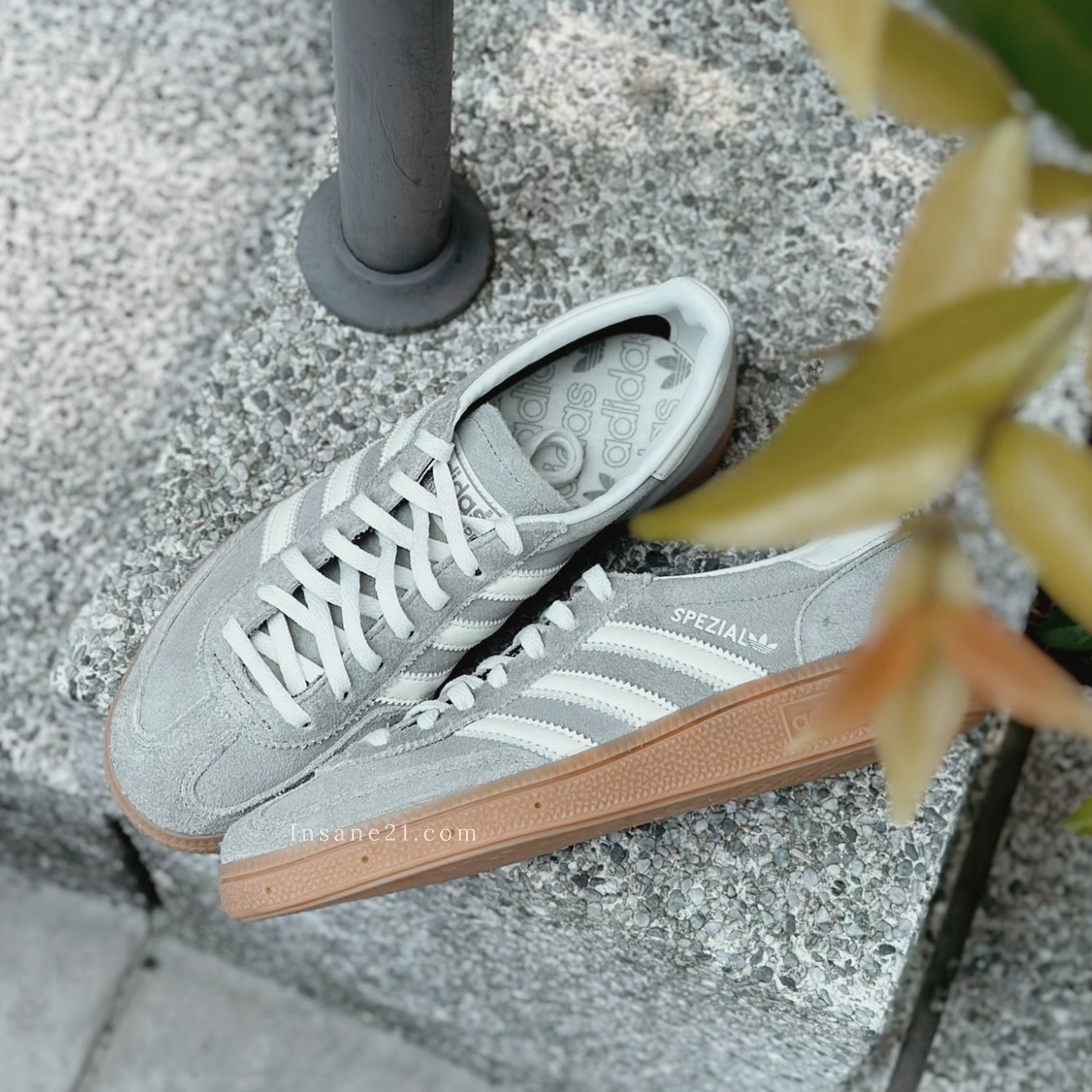 ADIDAS HANDBALL SPEZIAL 麂皮灰 焦糖底 休閒鞋 IG1966