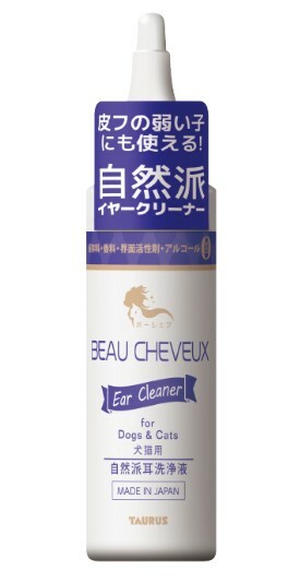 日本直送Taurus 犬貓用天然洗耳水120ml