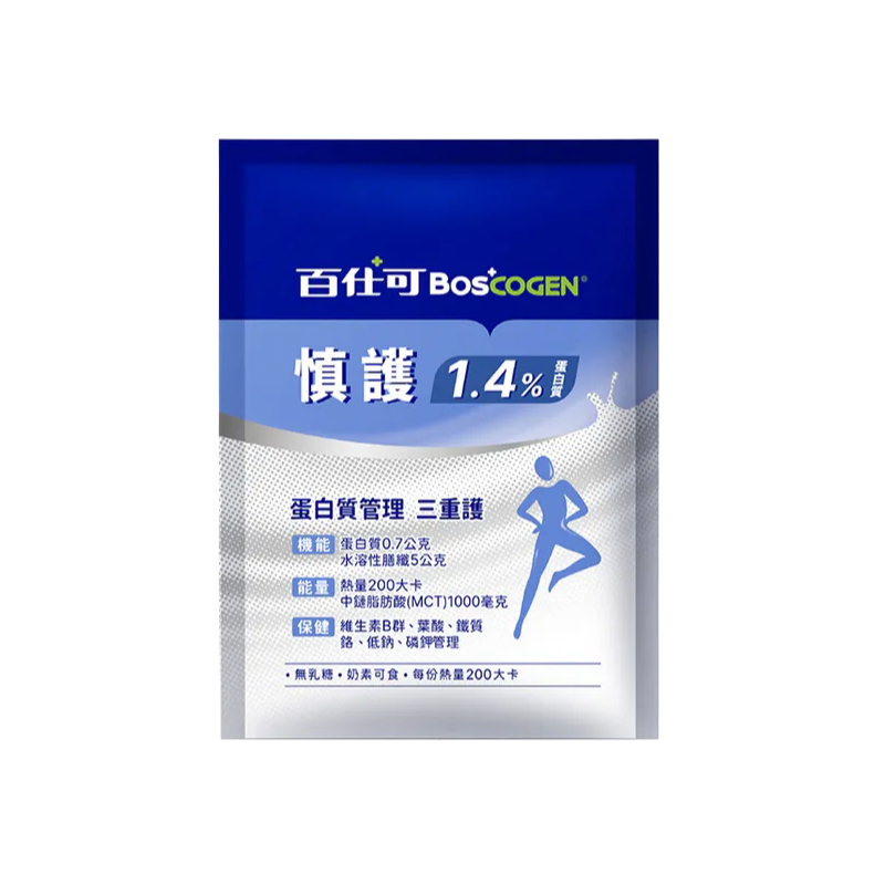 【百仕可】慎護1.4%蛋白質營養素 35包/盒