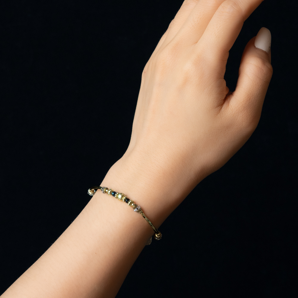 靈魂人物｜彩曜石合成白水晶手鍊 C1634