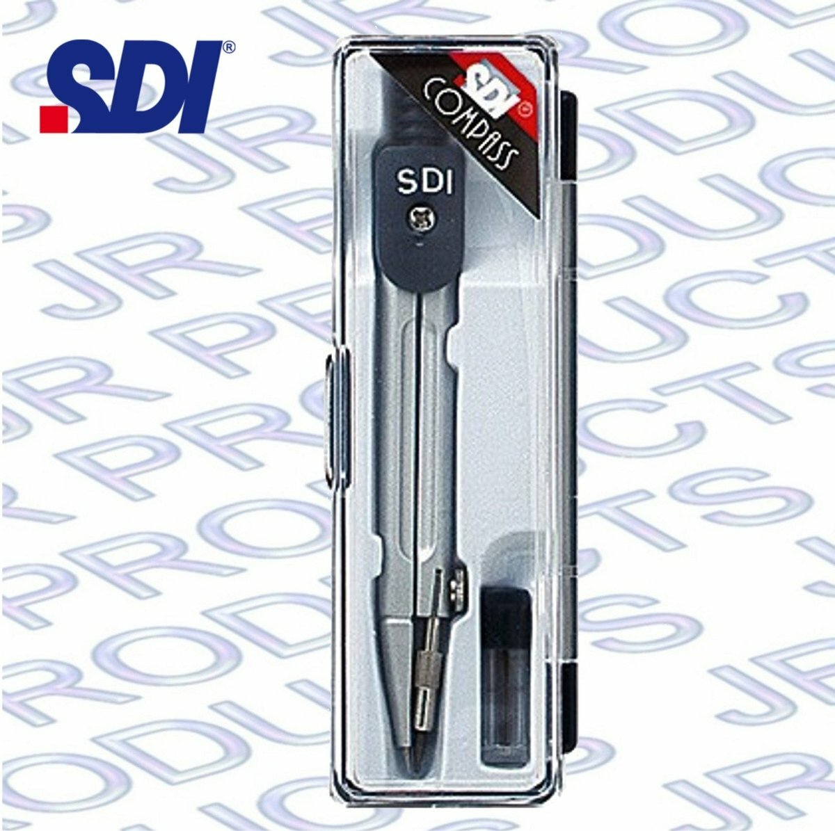 SDI - 0602B│實用型鉛芯圓規 (附備用鉛芯) - 1 套