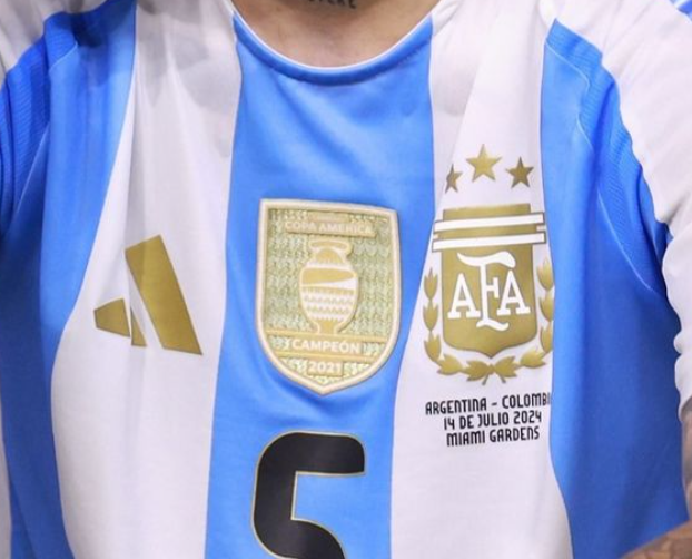 2021 美洲國家盃 冠軍章 (阿根廷用)