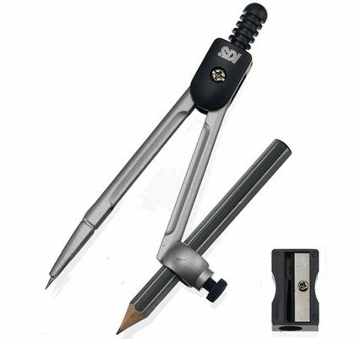 SDI - 0603B│萬用型鉛筆圓規 (附鉛筆刨) - 1 套