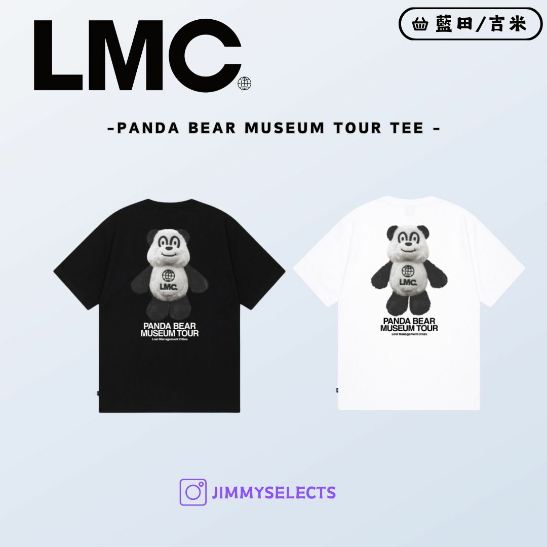 【韓国LMC エルエムシー】PANDA BEAR MUSEUM TOUR TEE MUSINSA | LMC PANDA BEAR MUSEUM TOUR TEE black