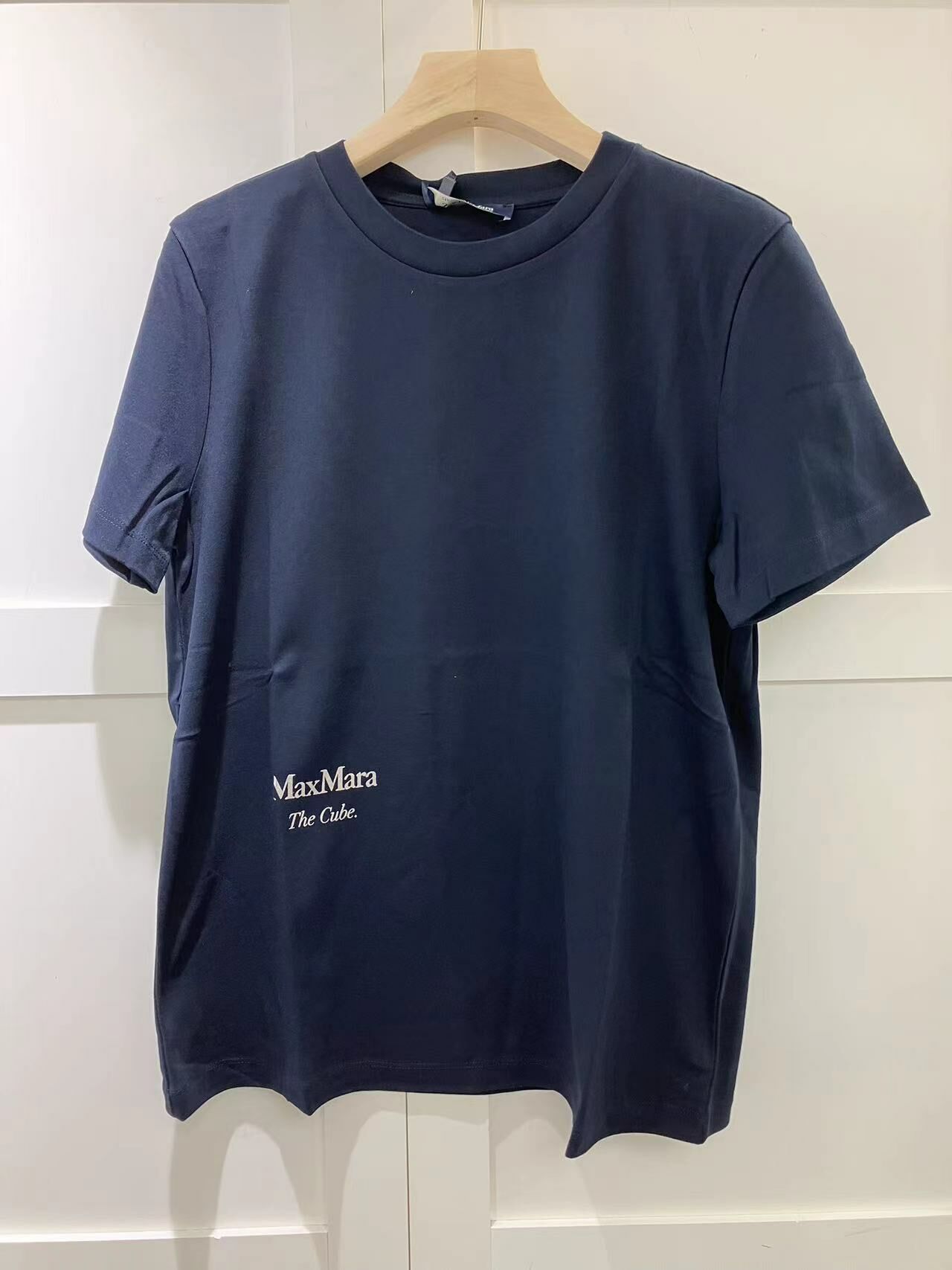 Max Mara 藏藍色駱駝T -M