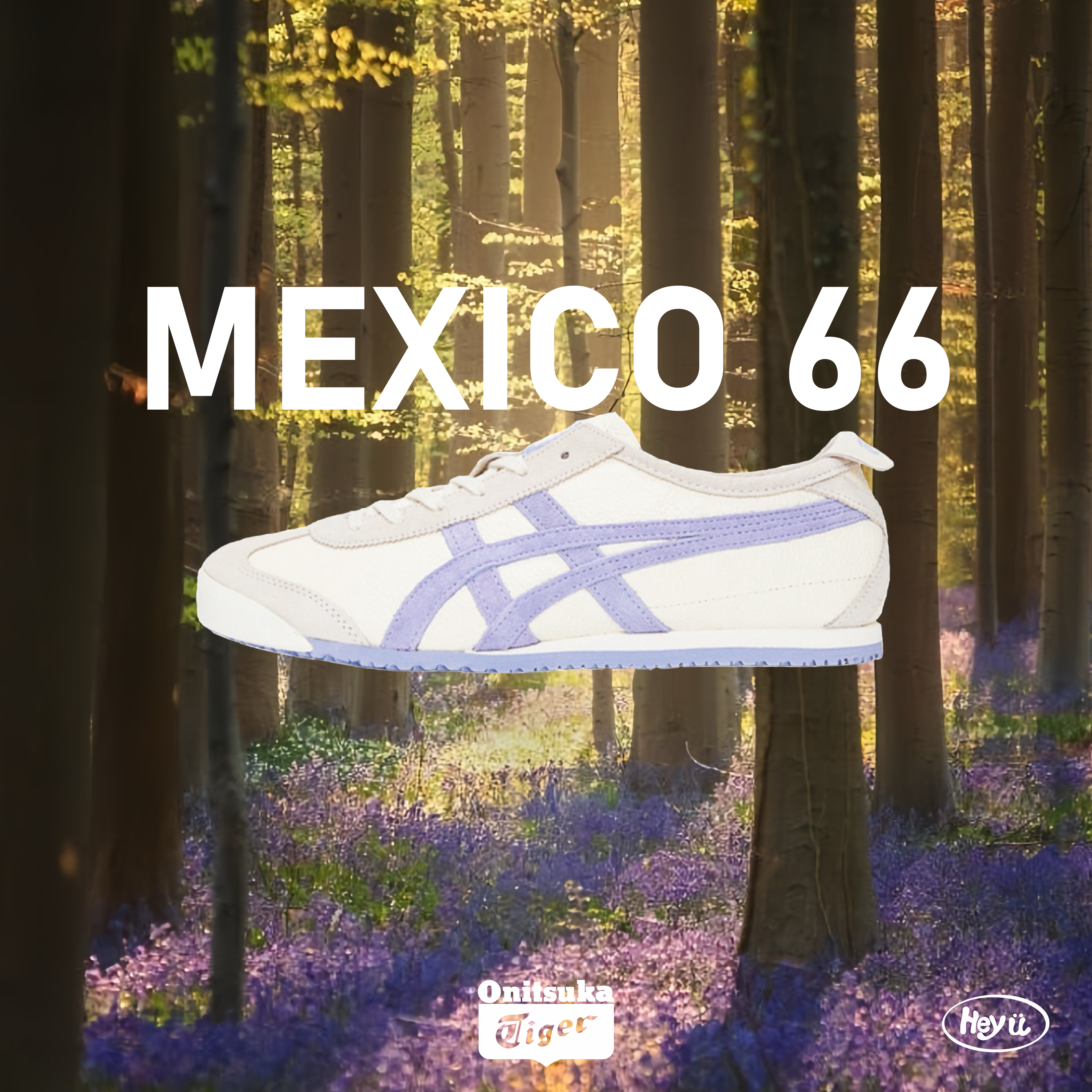 Onitsuka Tiger Mexico 66 (米薰衣草紫)