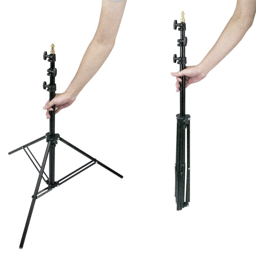 公司貨 台灣庭田 KUPO 028 全自動收放腳架 腳架 燈腳 鋁腳 燈光配件 夾具 攝影 燈光