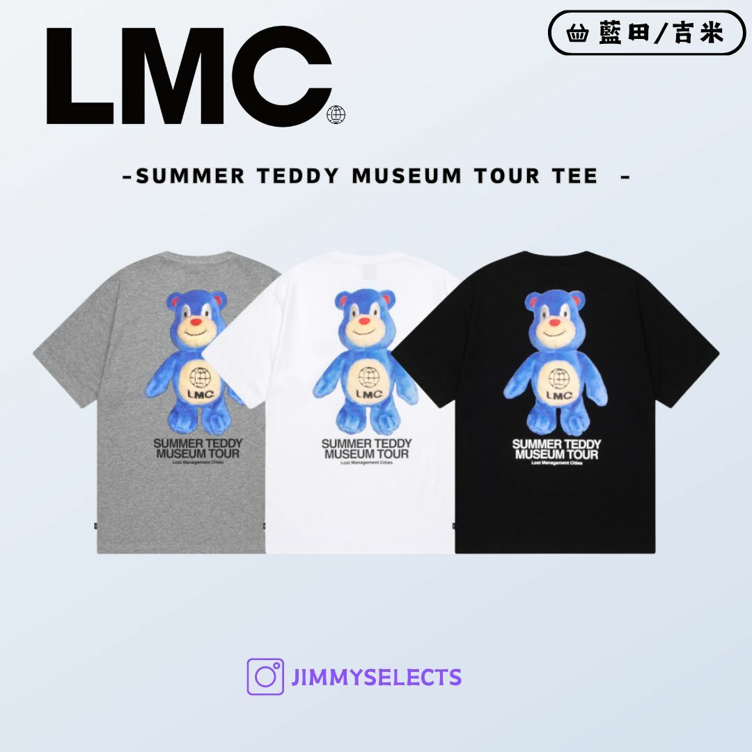代購】LMC SUMMER TEDDY MUSEUM TOUR 熊熊短袖短T 0LM24STS121