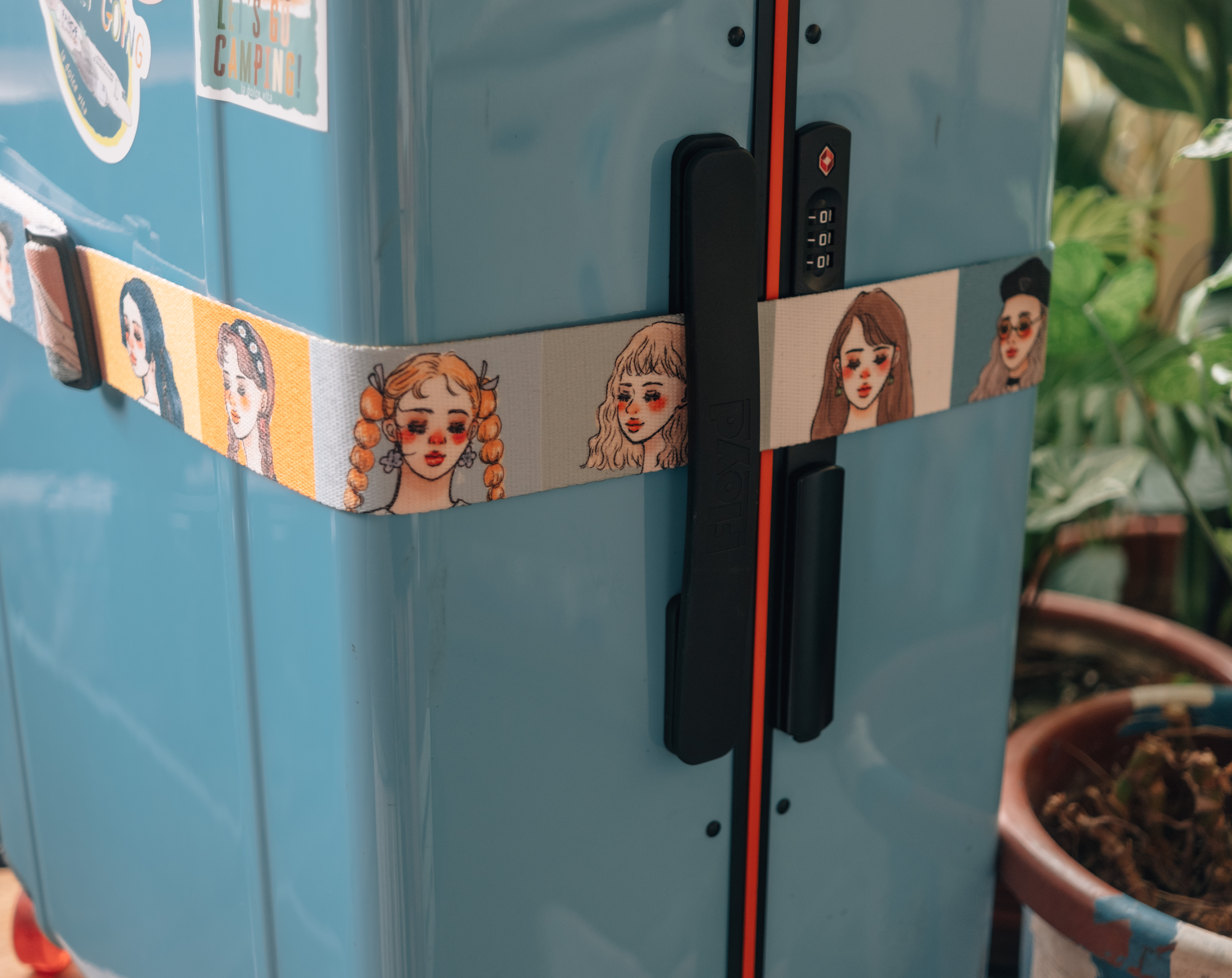 甜蜜生活旅行社 行李箱綁帶 行李箱束帶｜甜蜜生活