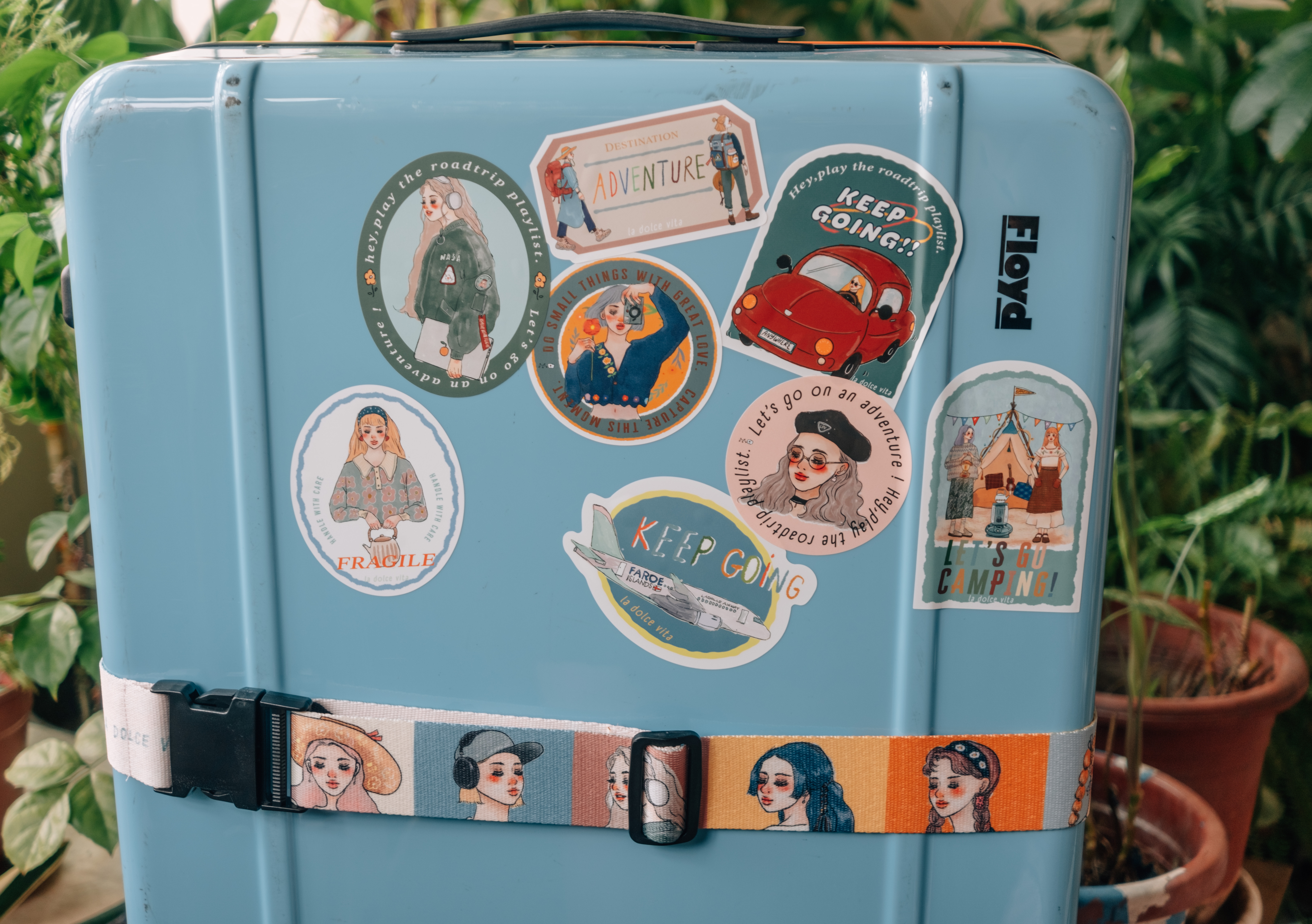 甜蜜生活旅行社 行李箱綁帶 行李箱束帶｜甜蜜生活