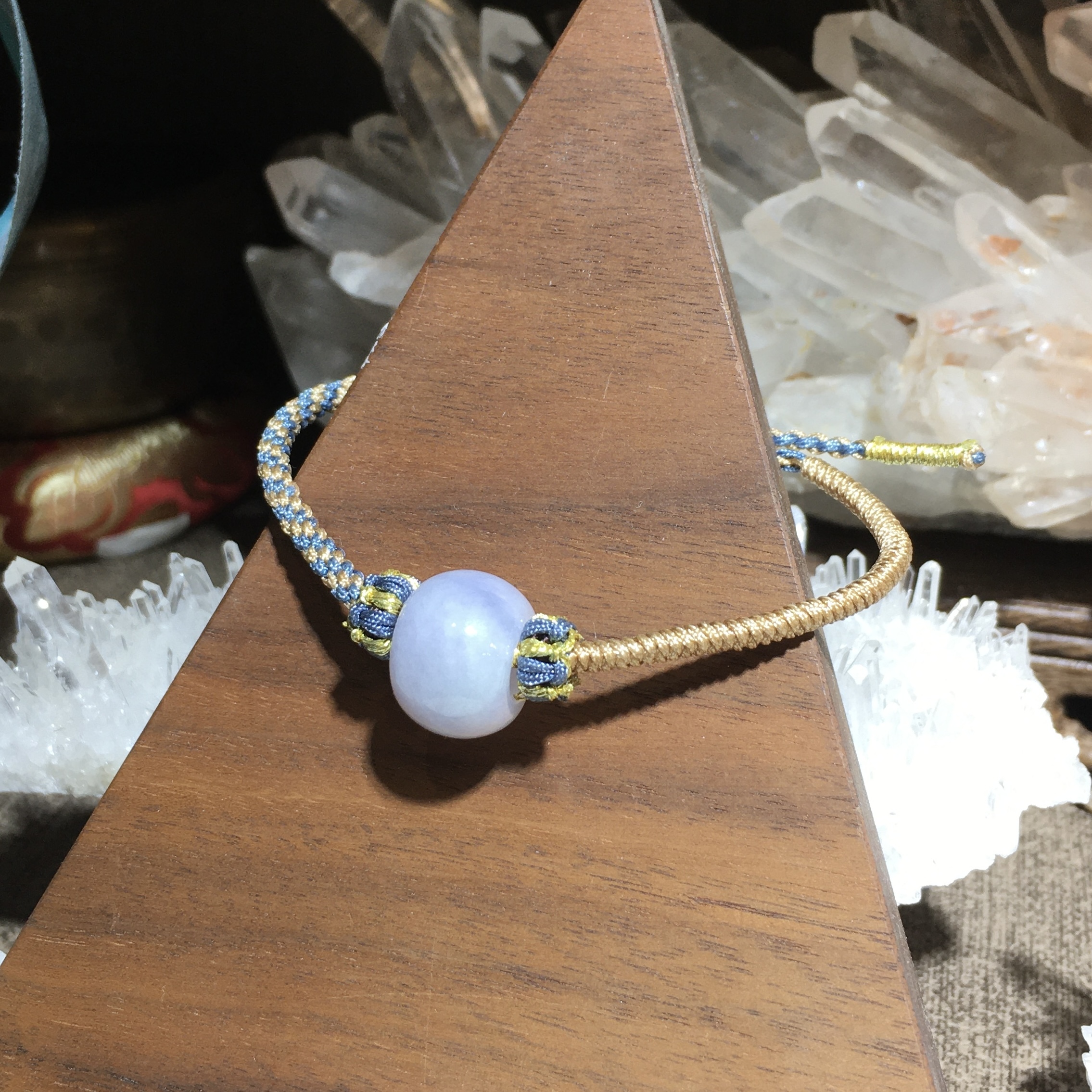 翡翠路路通編織手繩 002