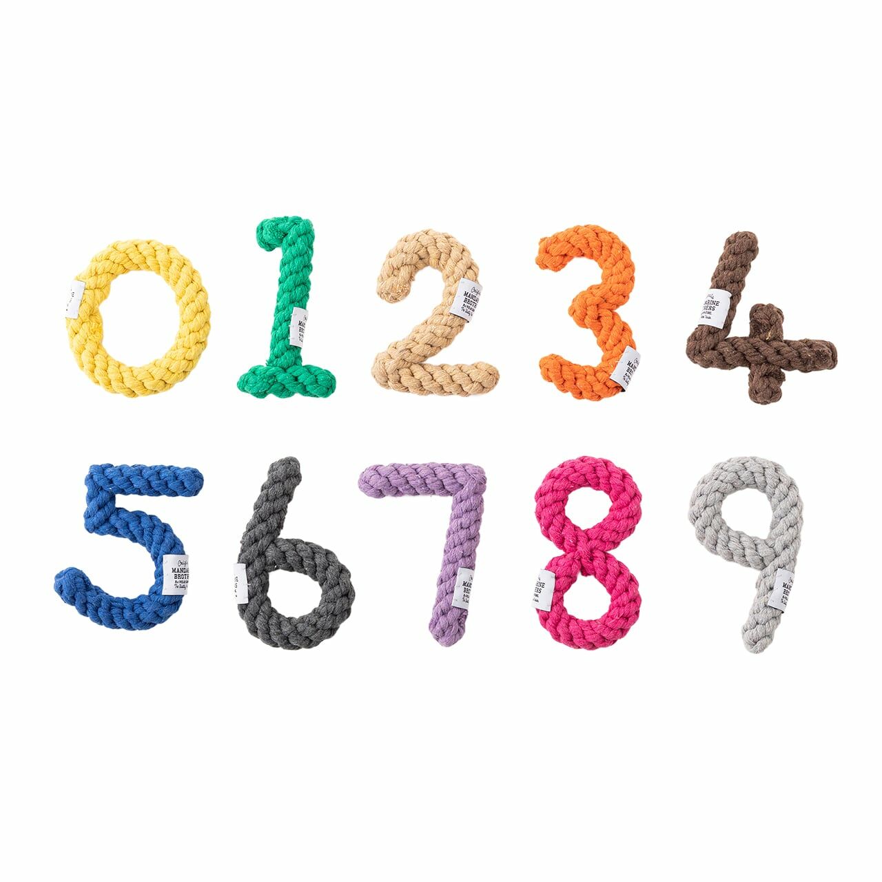 Mandarine Brothers 數字繩結玩具 (1-9)