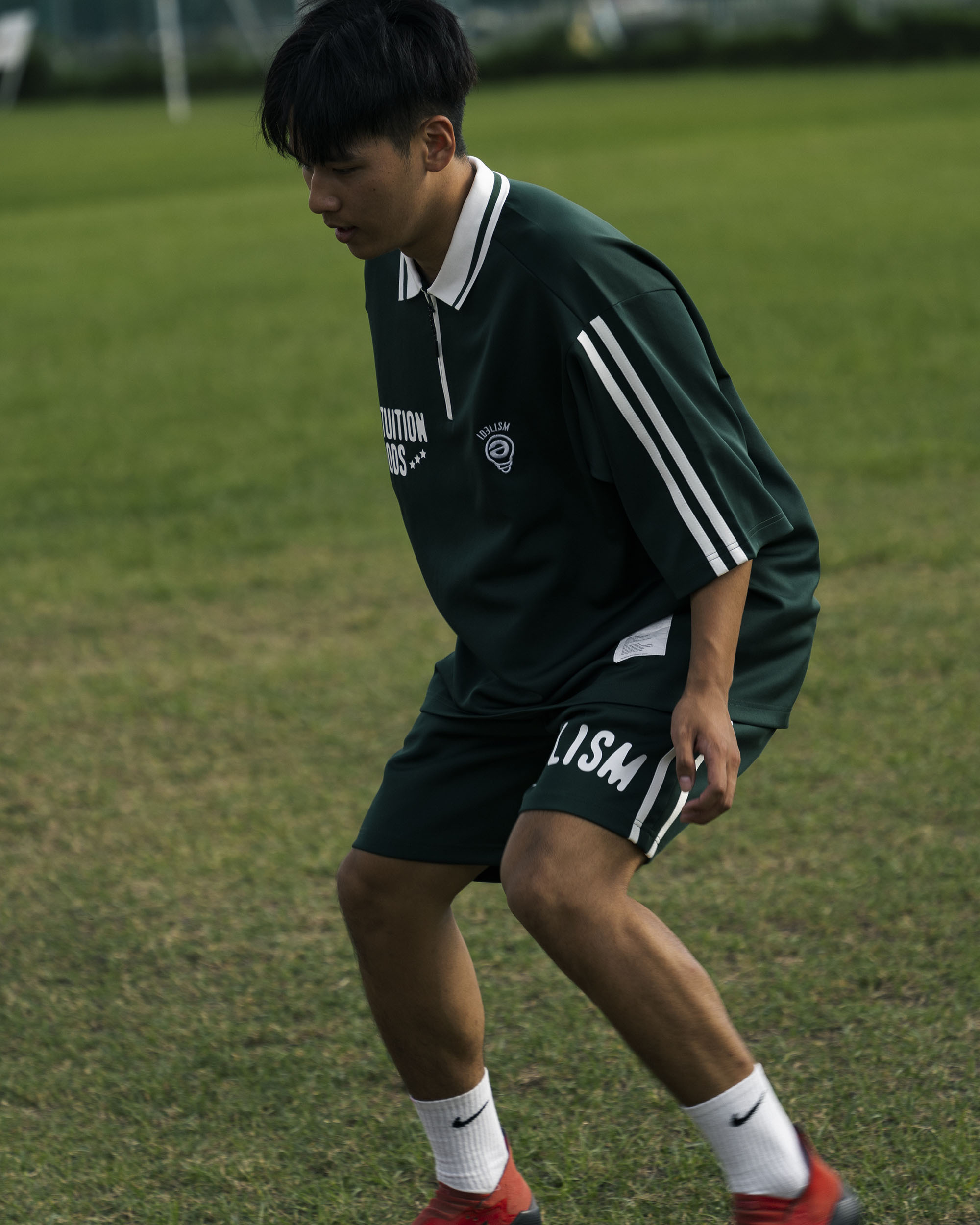 IDEALISM IDE Soccer Jersey 透氣 Polo衫 訓練 足球風 短袖 上衣 二色