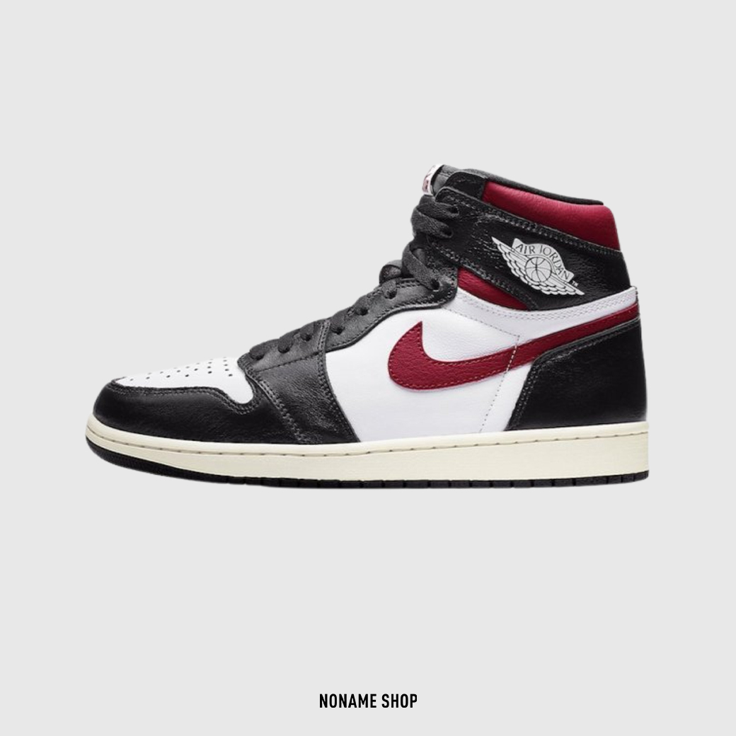 NIKE AIR JORDAN 1 RETRO HIGH "BLACK GYM-RED" 紅勾 黑腳趾 (男款)