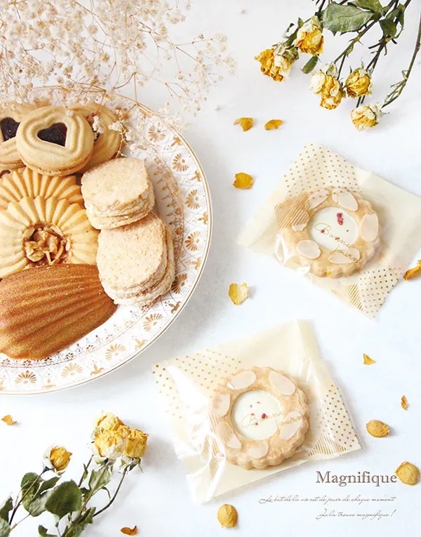 餅乾封口袋-艾菲爾之戀 100入/包 8.5*10cm 【47060013】