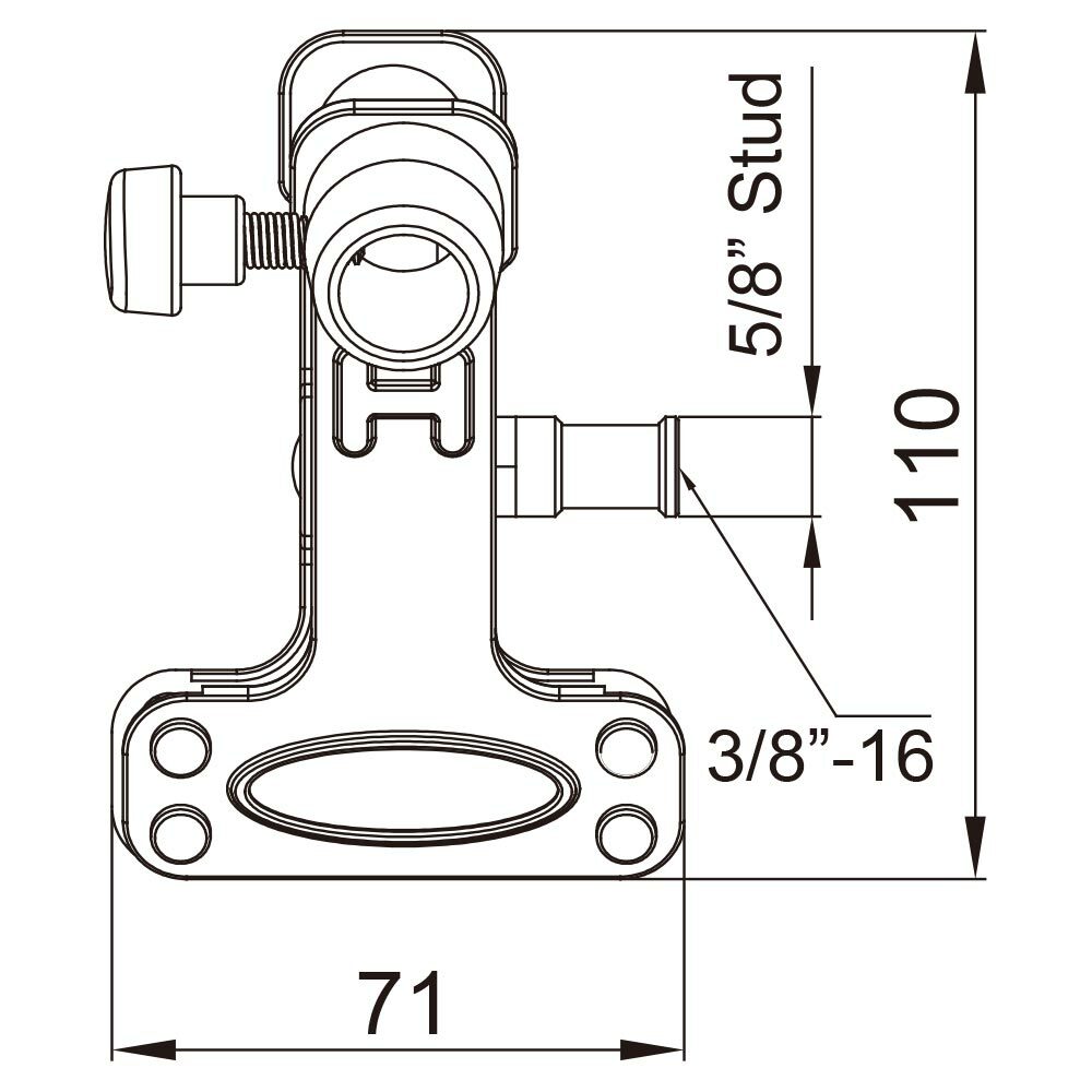 公司貨 台灣庭田 KUPO KCP-350B 迷你多功能鐵夾 黑色 夾具 C夾 大力夾 木工夾 攝影 燈光