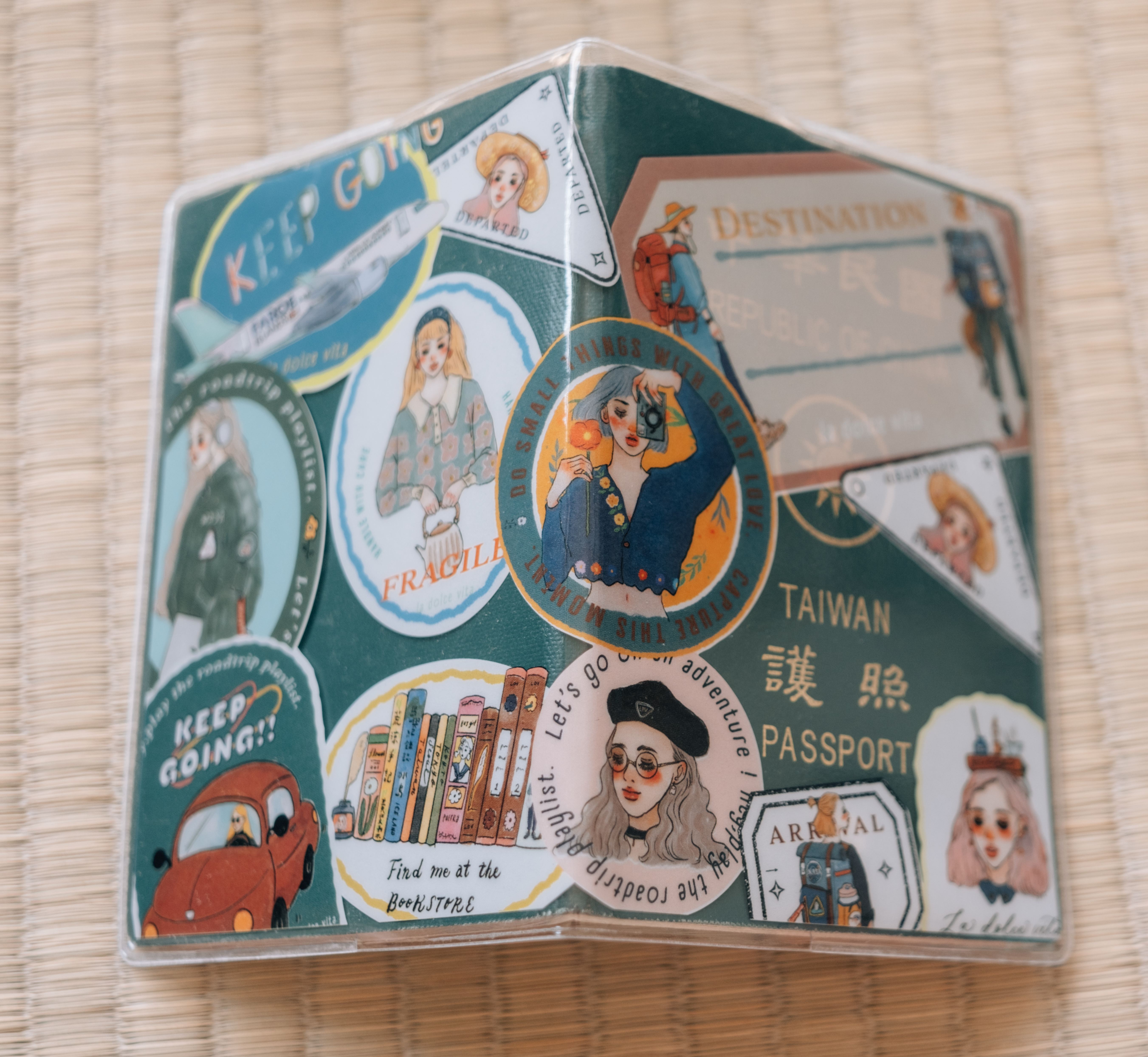 甜蜜生活旅行社 護照套 / 筆記本書套 護照尺寸｜甜蜜生活