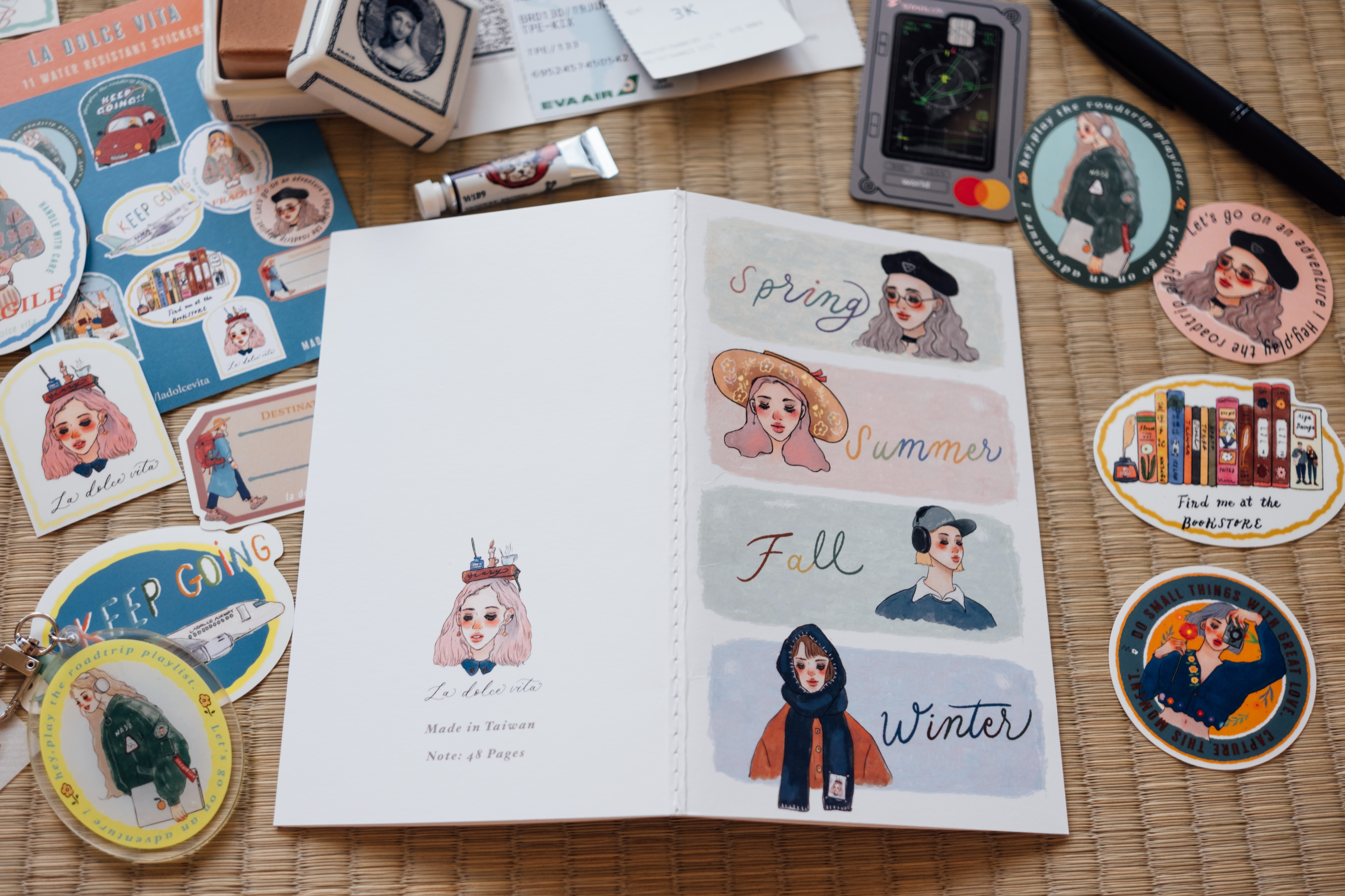 甜蜜四季 筆記本 ｜甜蜜生活