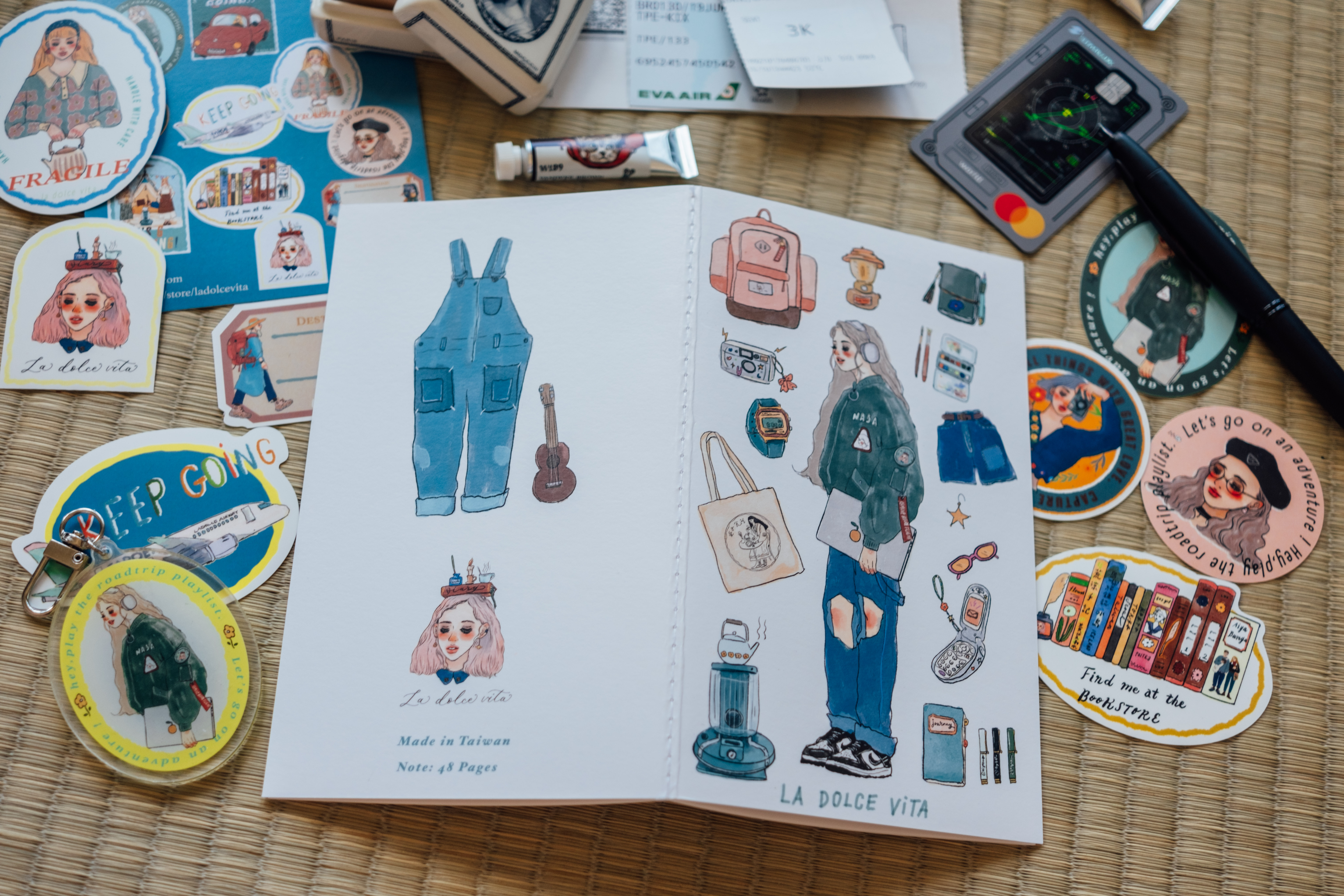 音樂女孩 筆記本 ｜甜蜜生活