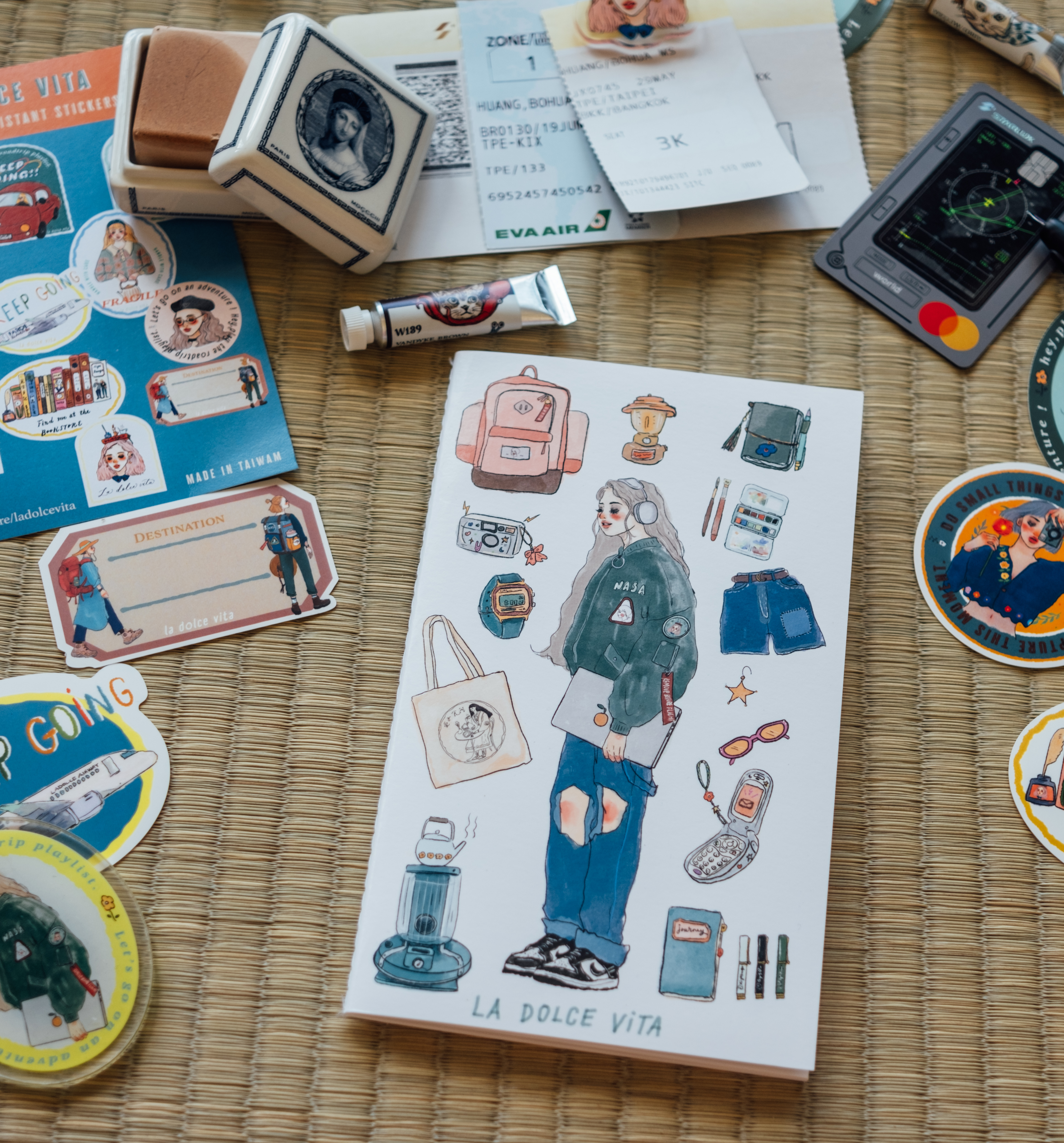 音樂女孩 筆記本 ｜甜蜜生活