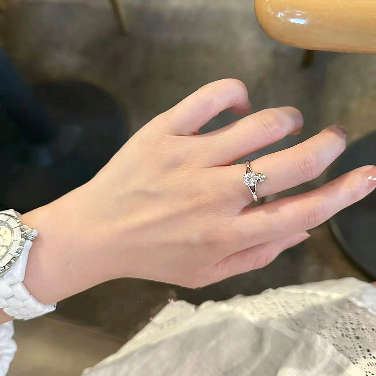 Finger Vivienne Westwood Rings Vivienne Westwood Reina Petite Ring 