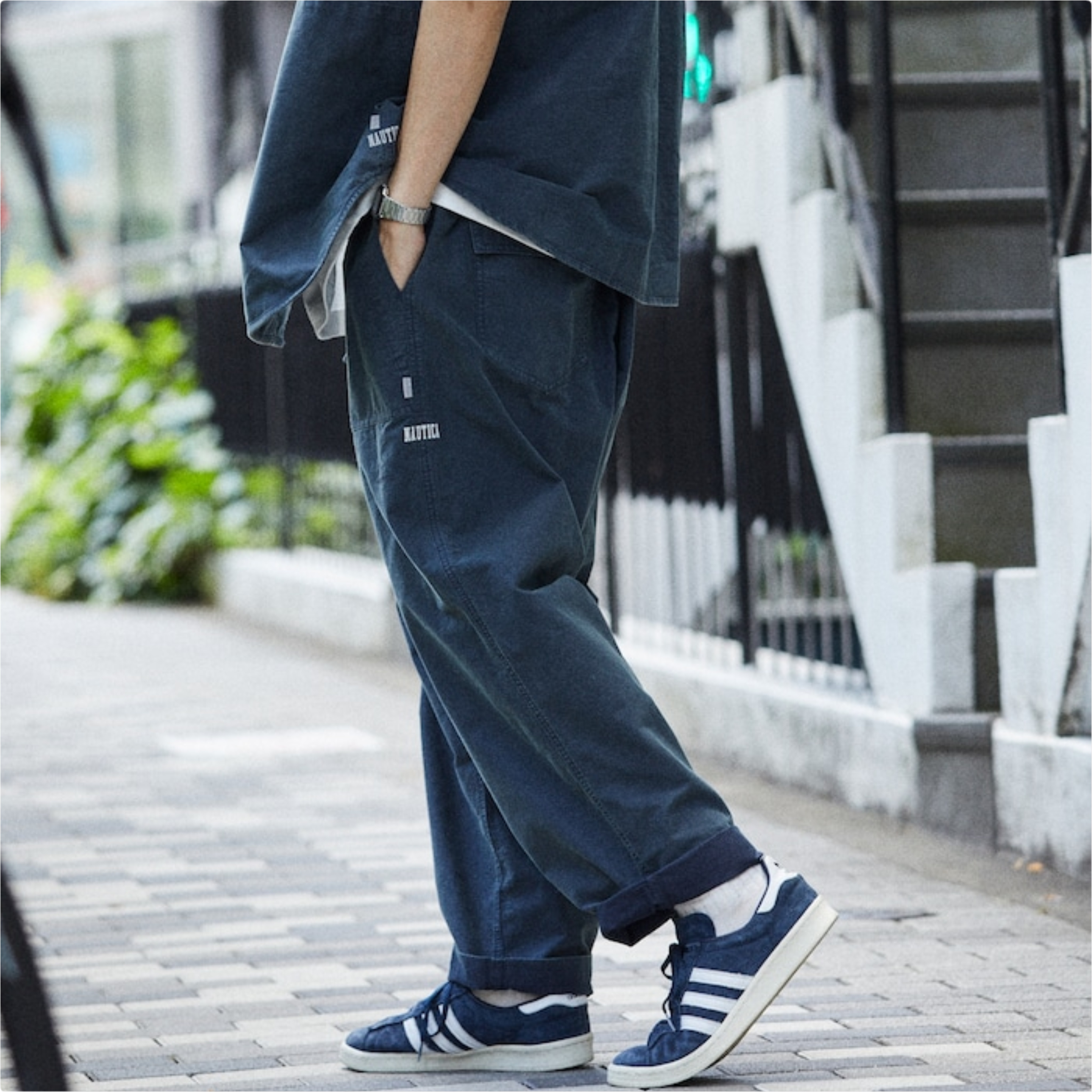 2024SS NAUTICA Garment Dyed Work Pants 水洗 工作褲 長褲 現貨