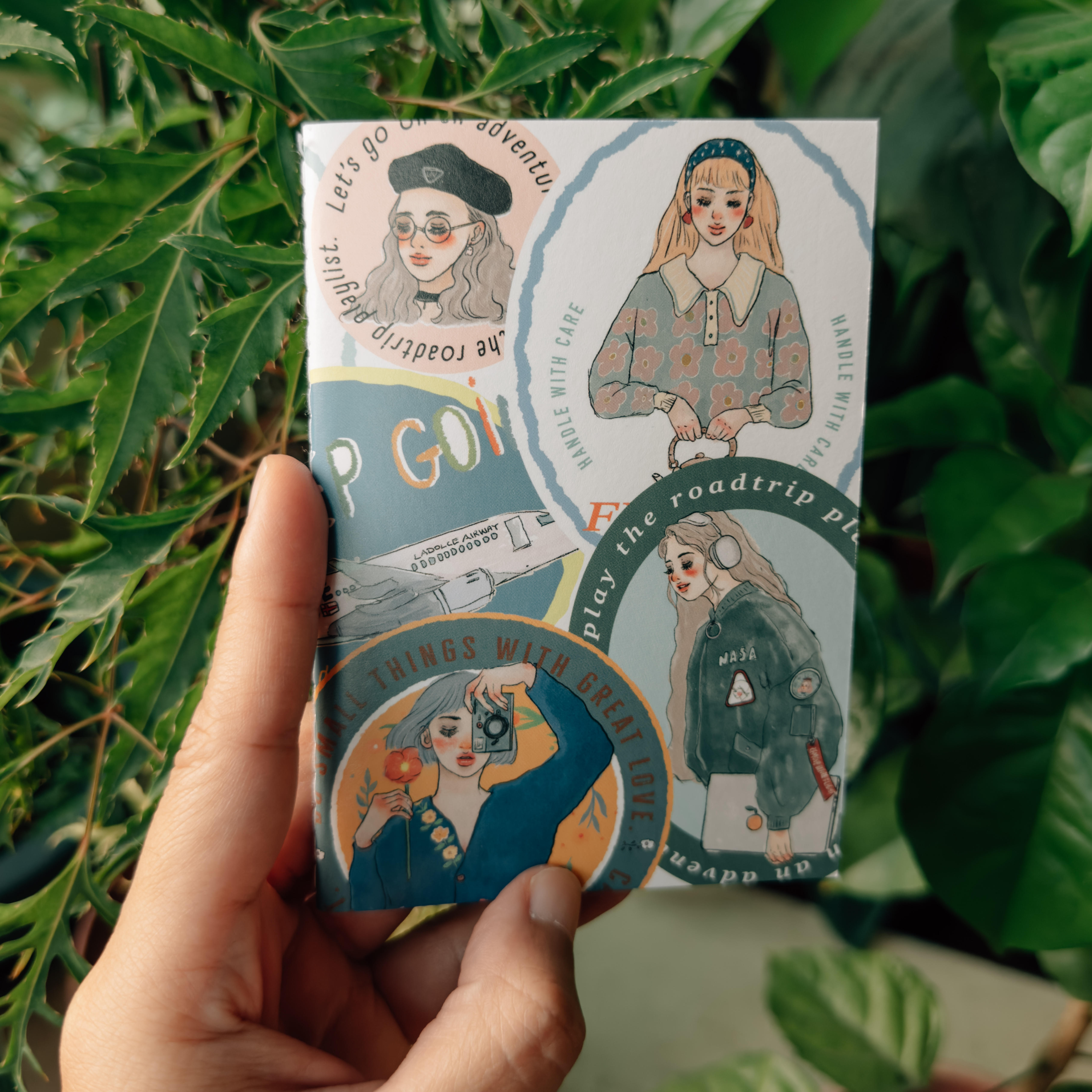 甜蜜生活旅行社 筆記本 護照尺寸｜甜蜜生活