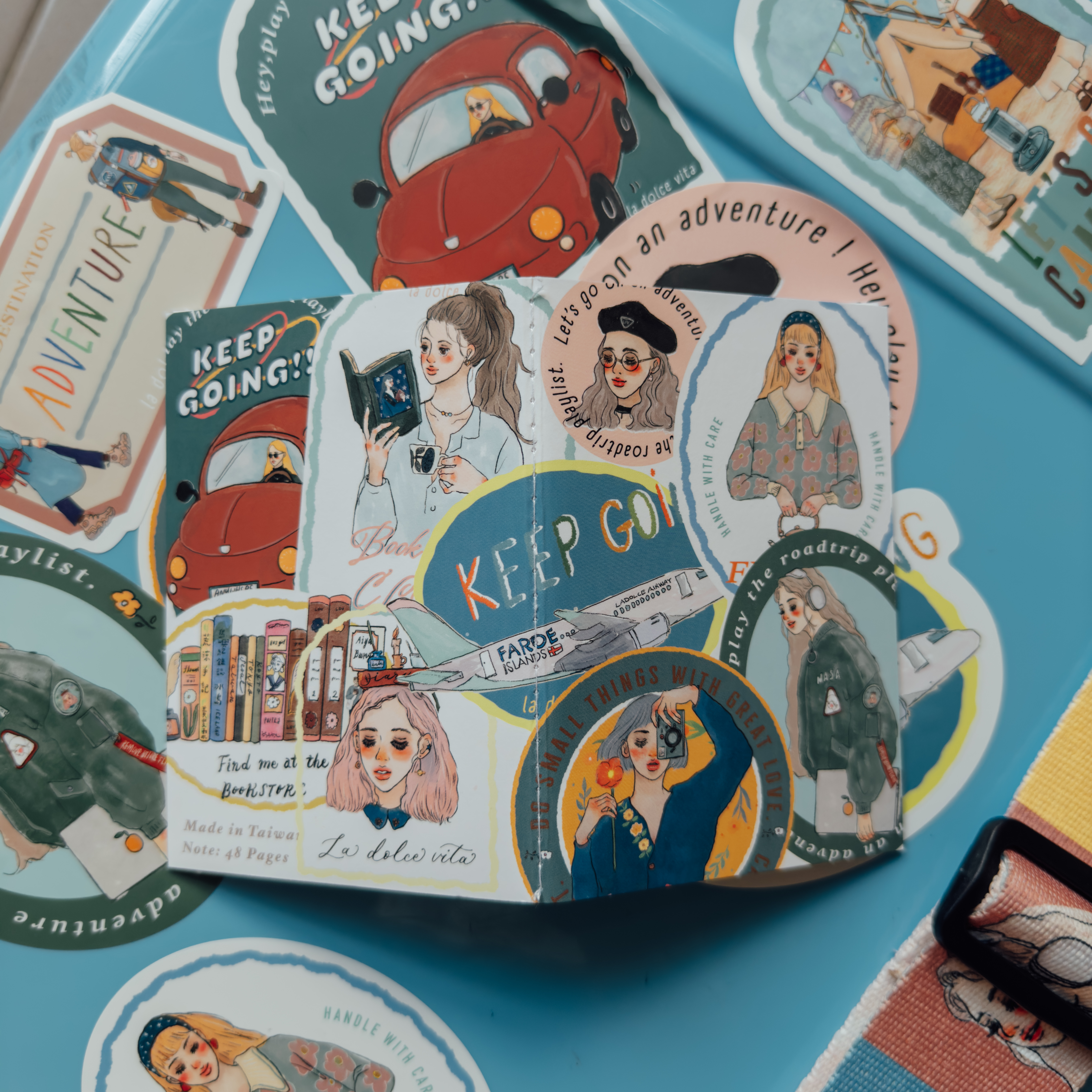 甜蜜生活旅行社 筆記本 護照尺寸｜甜蜜生活