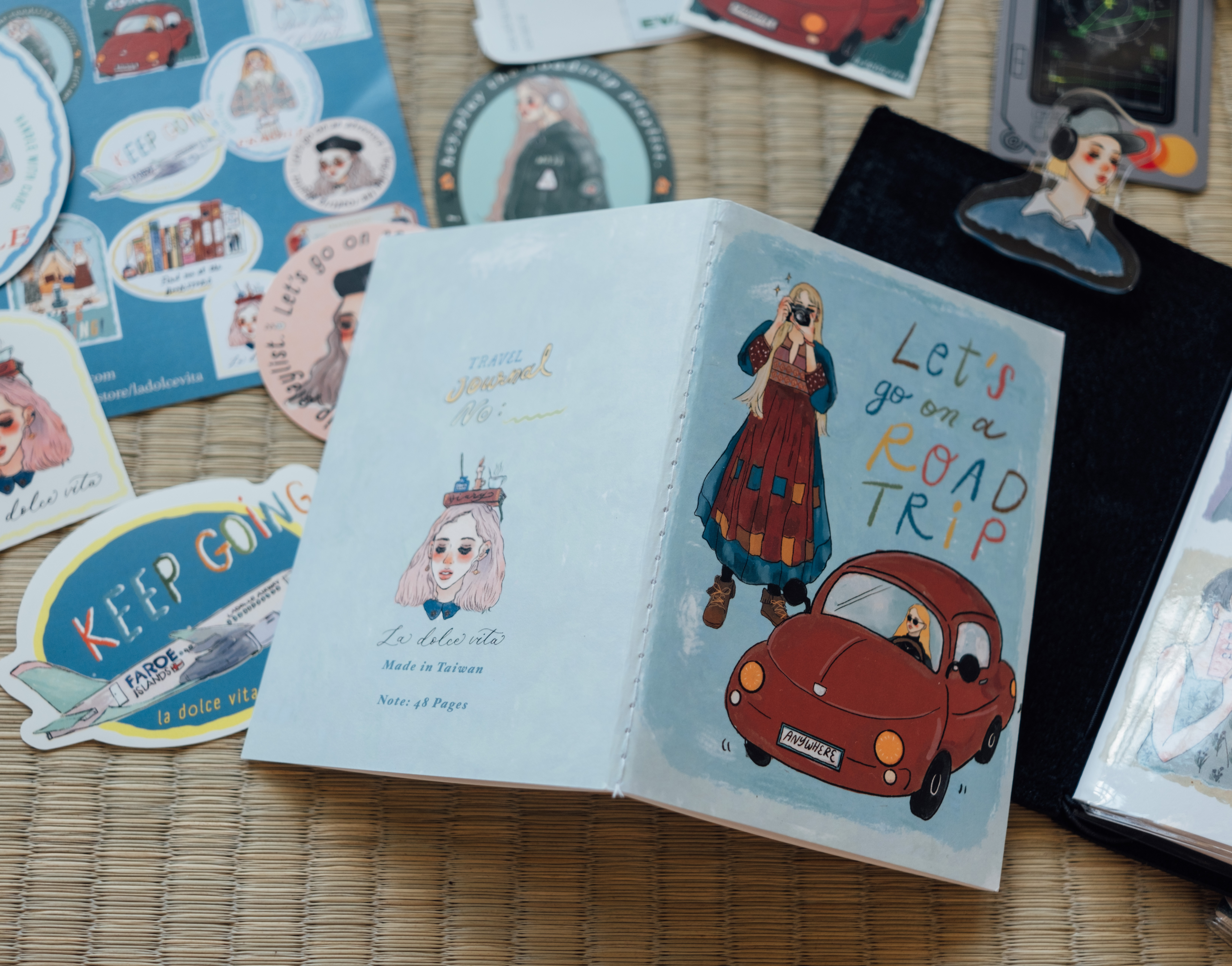 公路旅行 筆記本 護照尺寸｜甜蜜生活