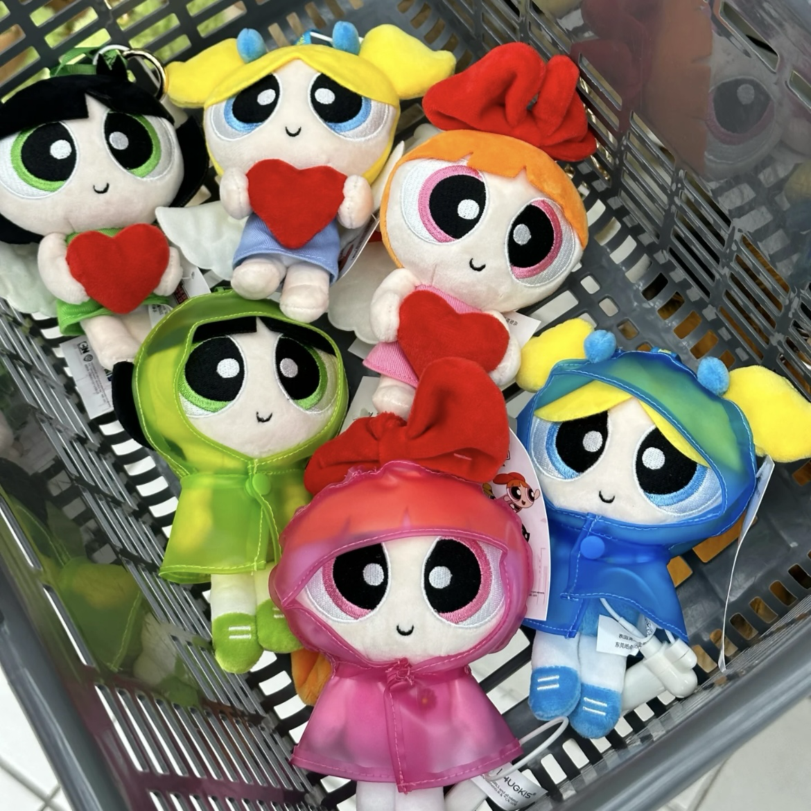 飛天小女警 正版授權 吊飾 雨衣 天使 娃娃 玩偶 共6款