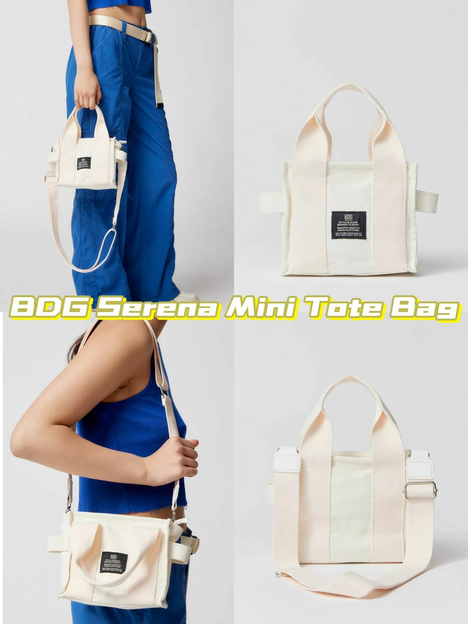 【預購】BDG Serena F071601 Mini Tote 包包