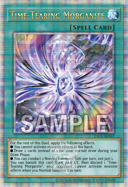ES01-AE067 Time-Tearing Morganite(切裂時間的魔瞳)