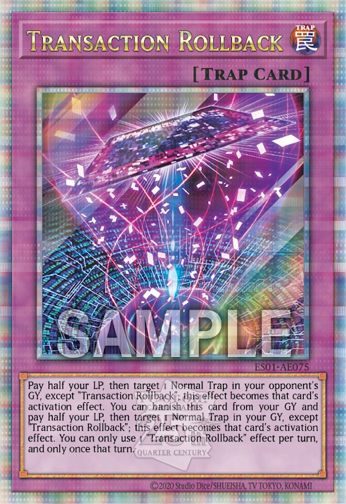 ES01-AE075 Transaction Rollback(事務回滾)