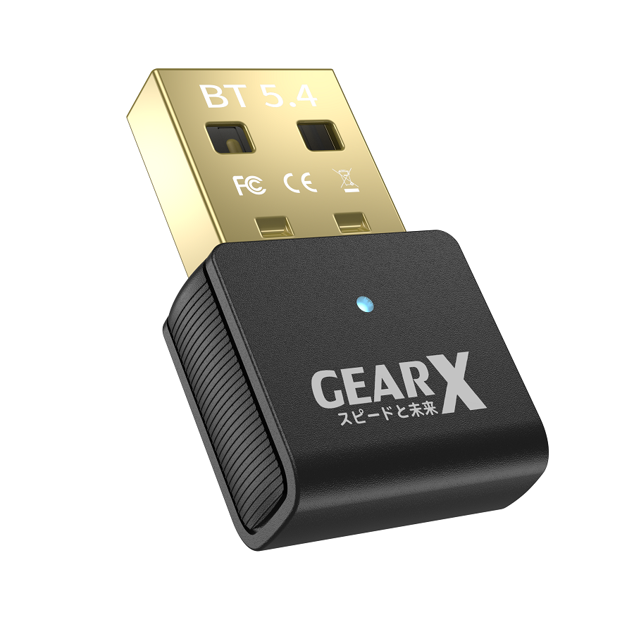 GEARX 藍牙5.4 / Bluetooth 5.4 USB 發射/接收器 / 支援 Xbox 無線配接器 手掣
