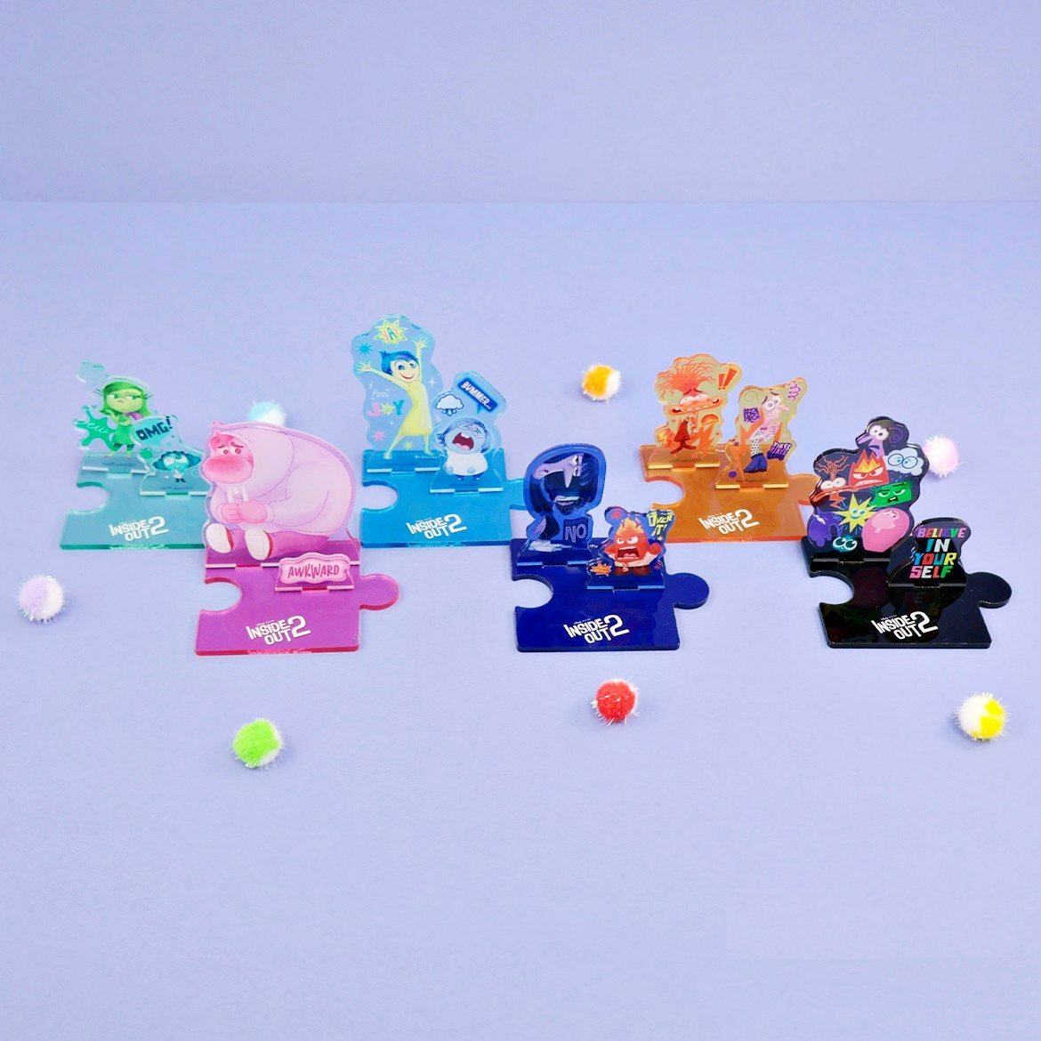 迪士尼玩轉腦朋友 人物公仔站立牌 盲盒