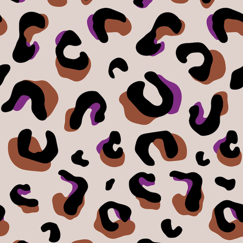 豹紋 crazy leopard | 海廢再生 抗UV兒童防曬泳衣 - 長袖連身