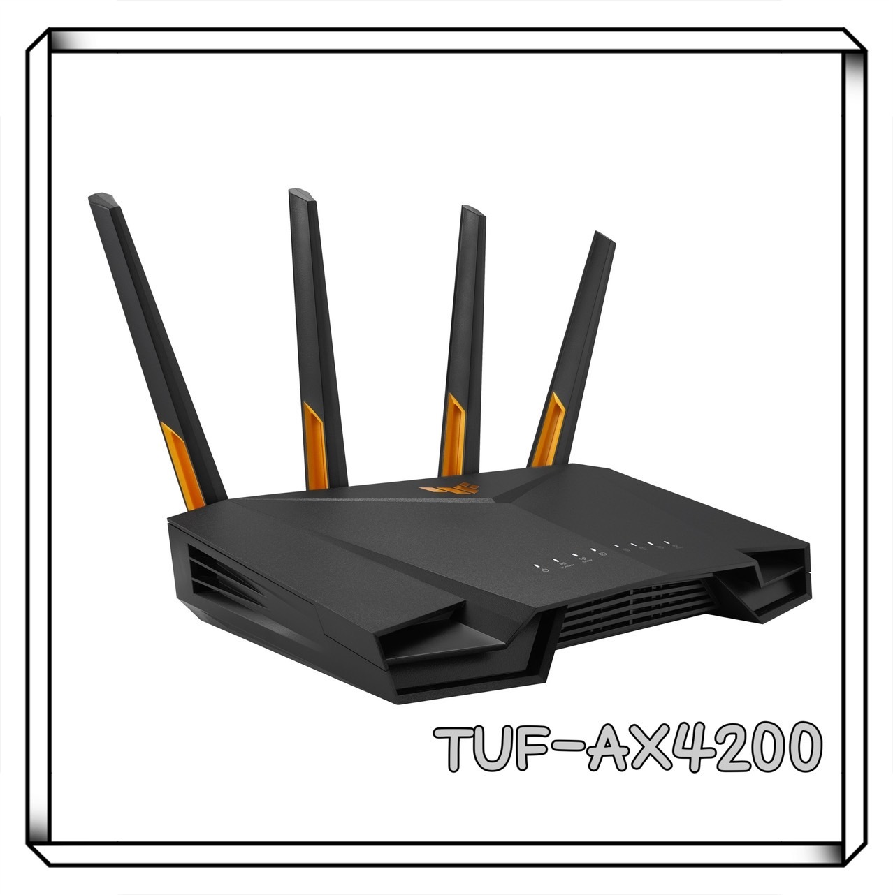 ASUS 華碩 TUF GAMING TUF-AX4200 Ai Mesh 雙頻 WiFi 6 2.5Gb 電競無線路由器