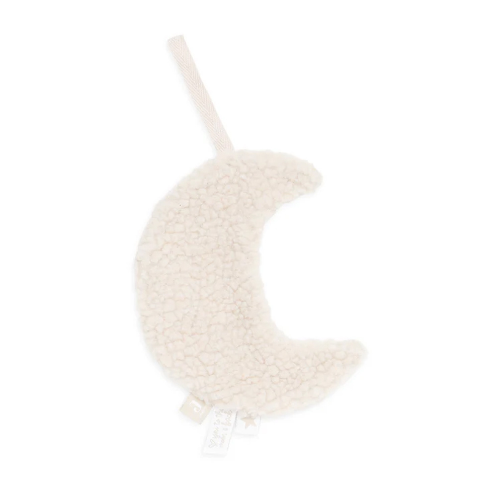 荷蘭Jollein 月亮奶嘴鍊-Nougat