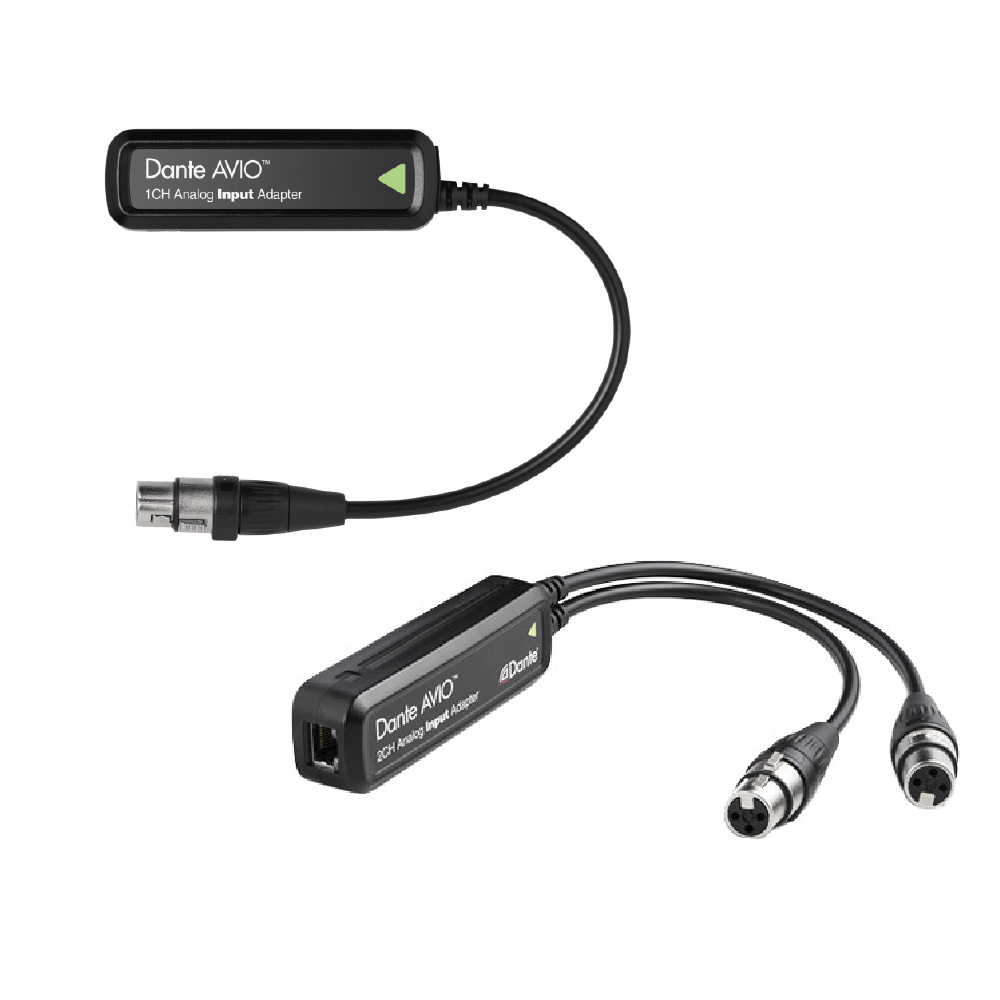 Audinate / AVIO Dante 1Ch 類比輸入轉接器