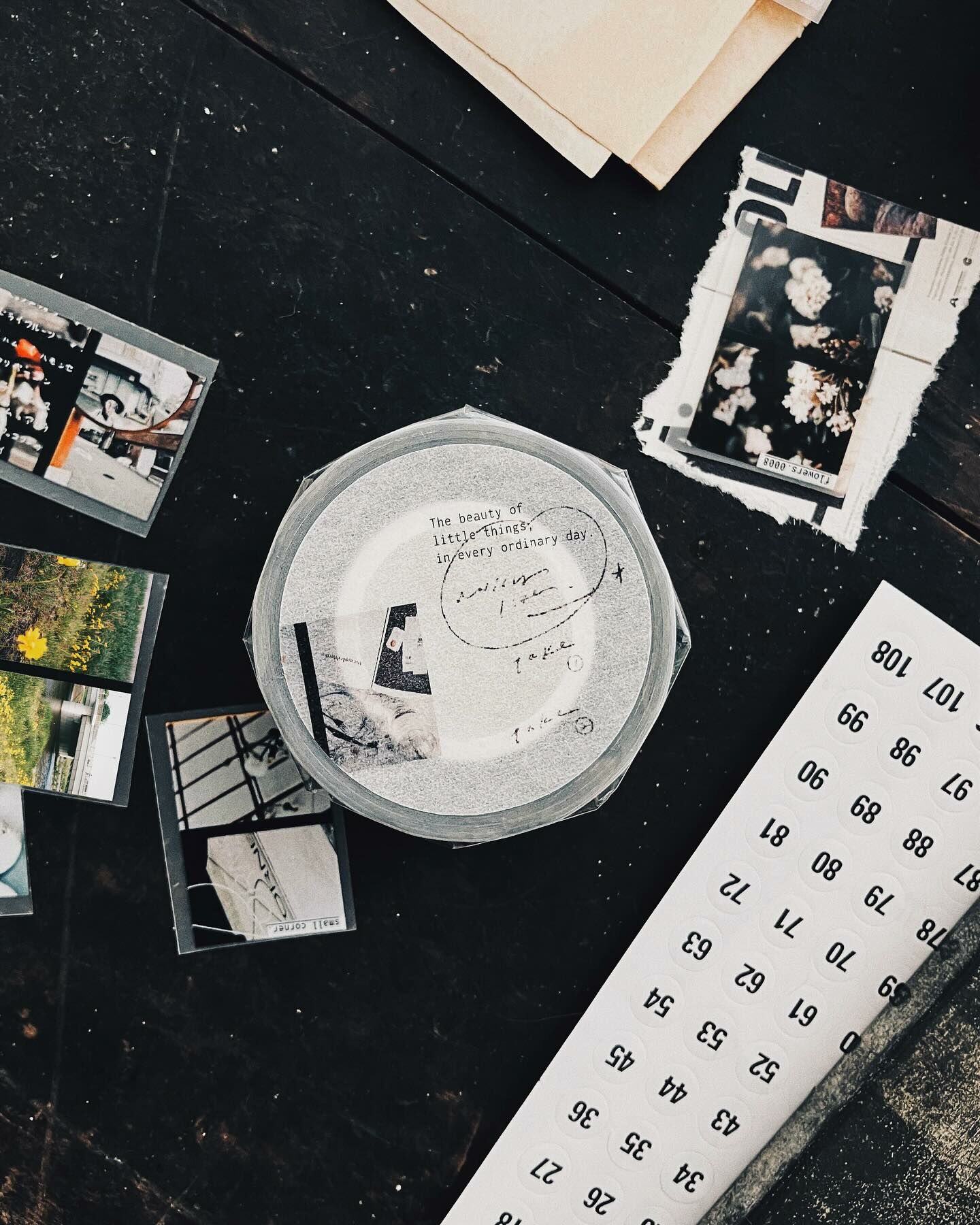 羊君．半日 2.5cm霧面PET膠帶 <整捲/分裝>